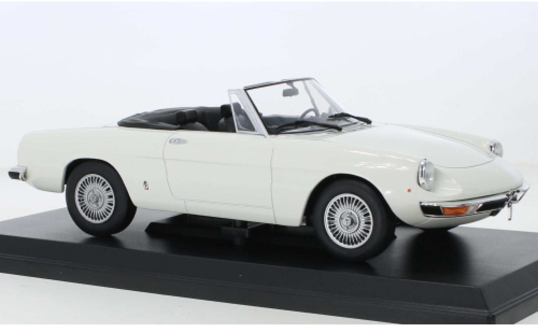 Alfa Romeo 2000 1/18 Norev Spider white 1978 diecast model cars