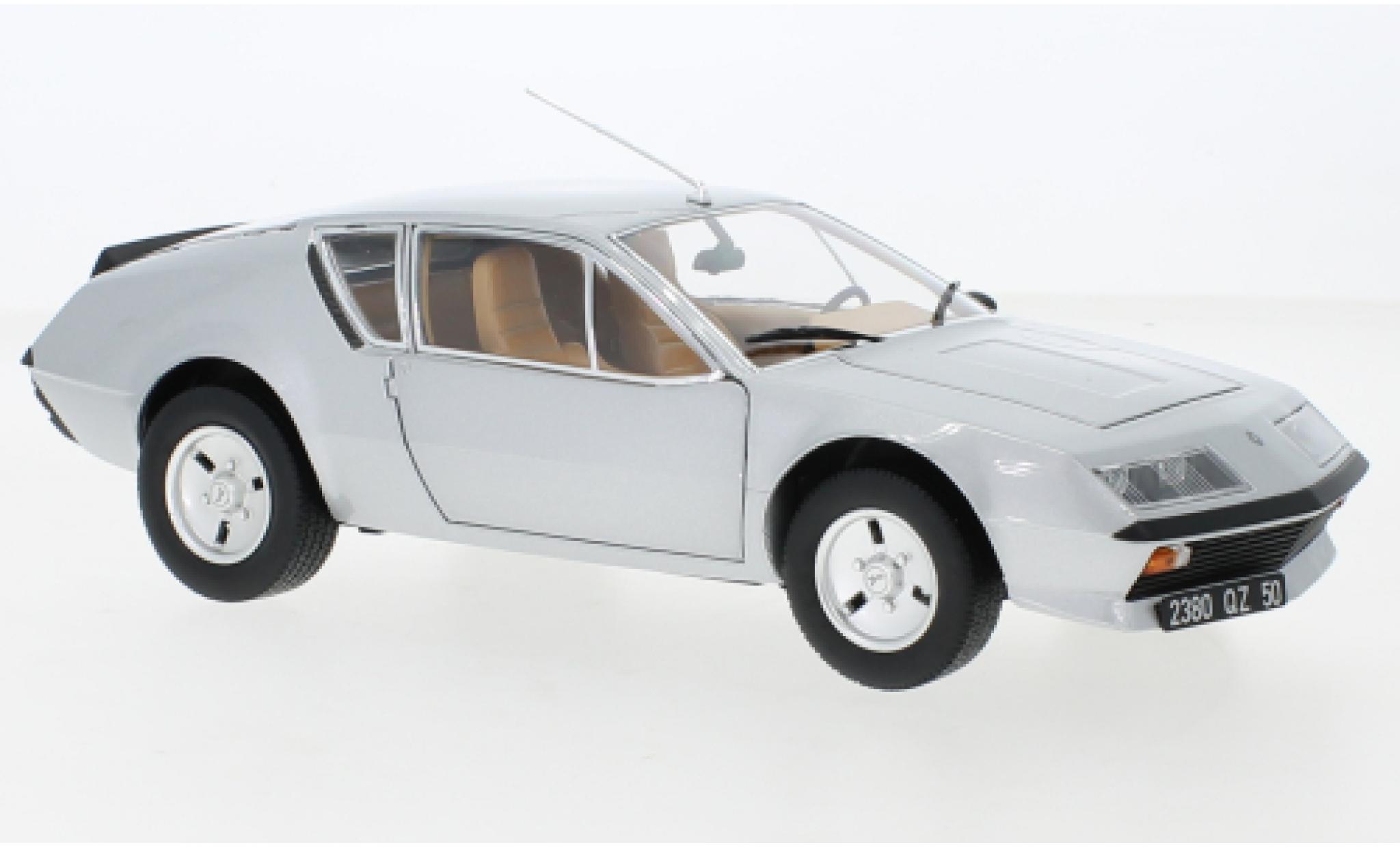 Alpine A310 1/18 Norev Renault V6 grey 1979 diecast model cars