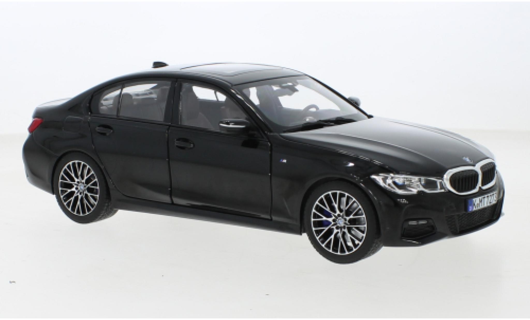Bmw 330 1/18 Norev i metallise black 2019 diecast model cars