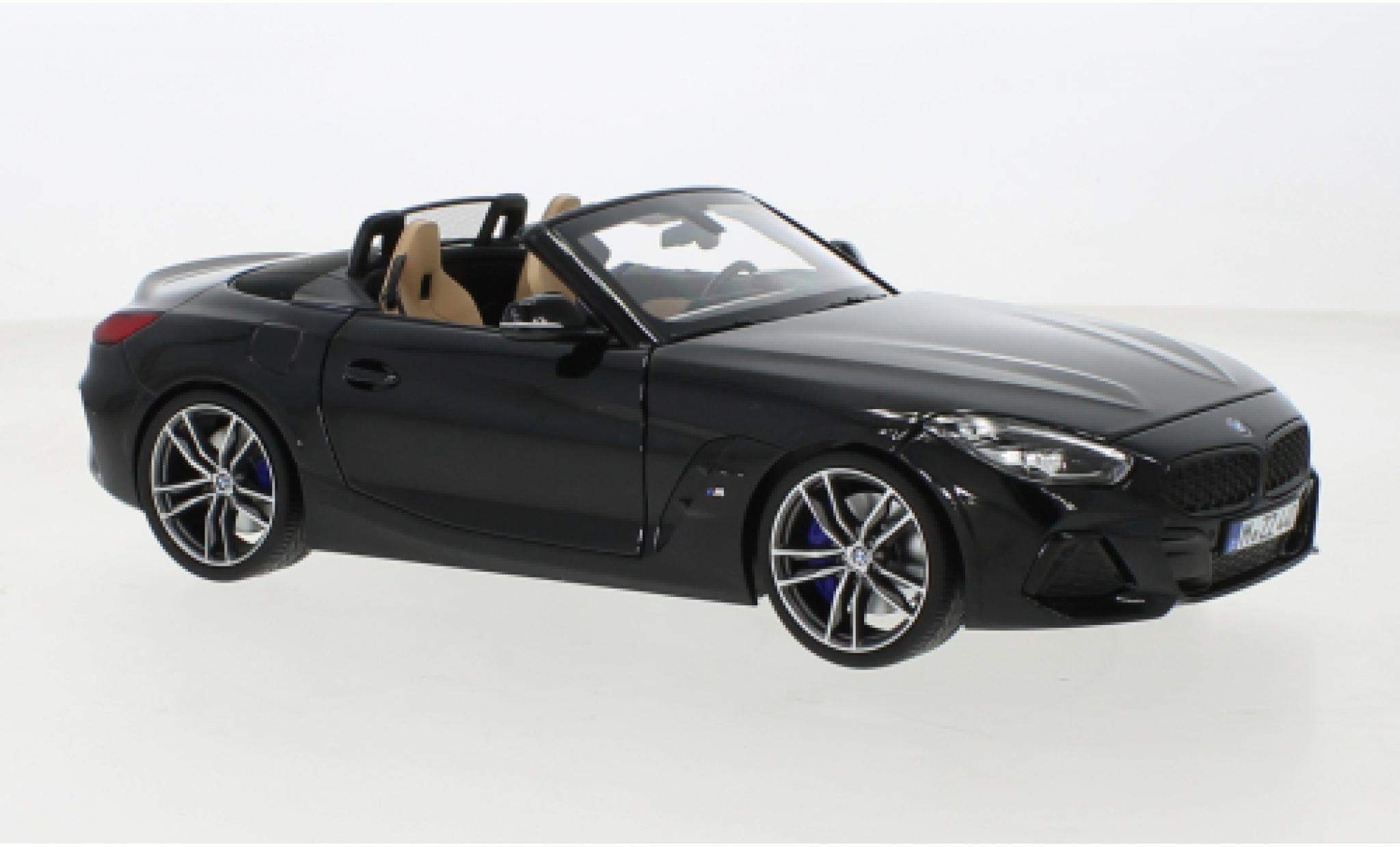 Bmw Z4 1/18 Norev metallise black 2019 diecast model cars