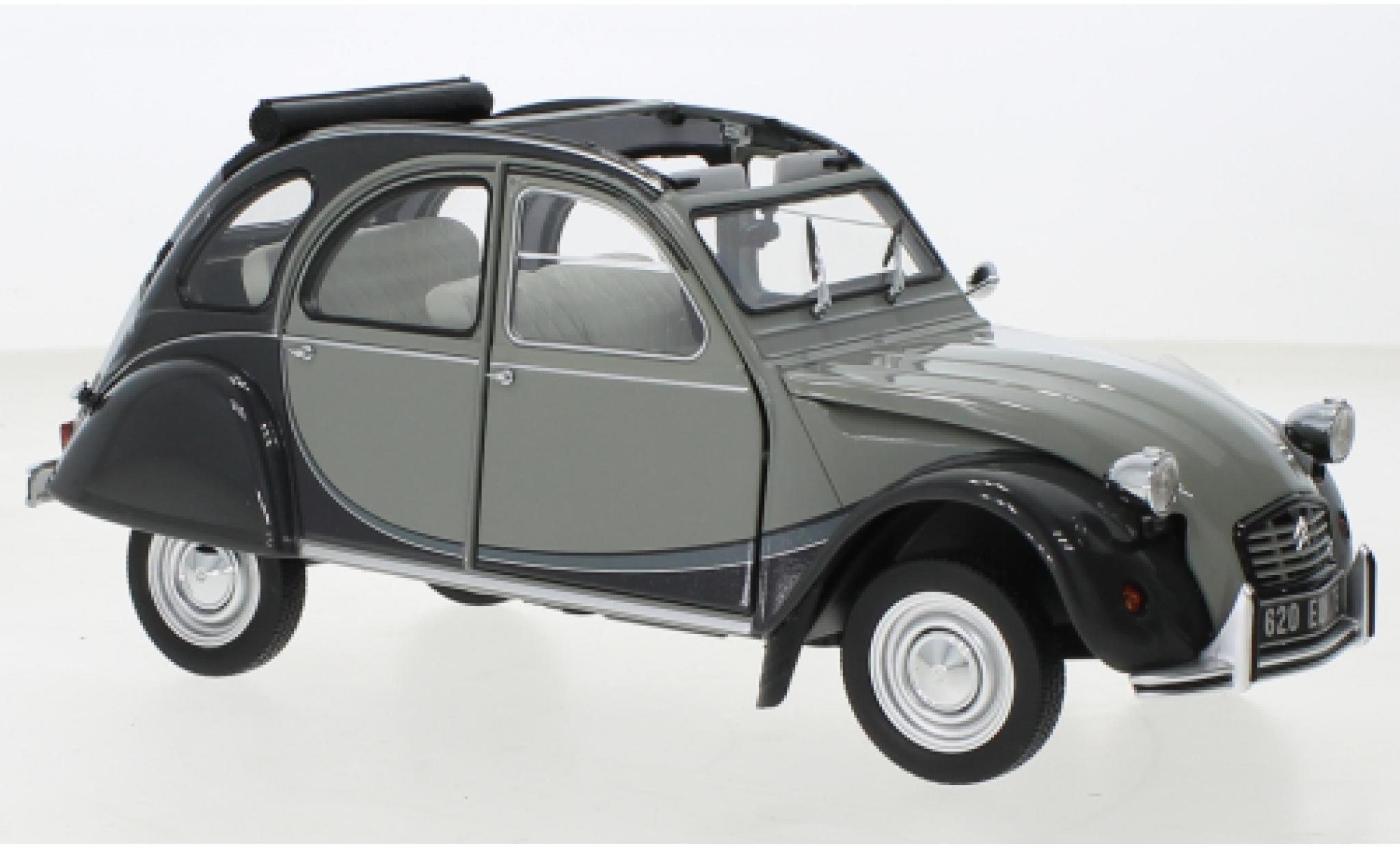 Citroen 2CV 1/18 Norev Charleston grey/grey 1983 diecast model cars