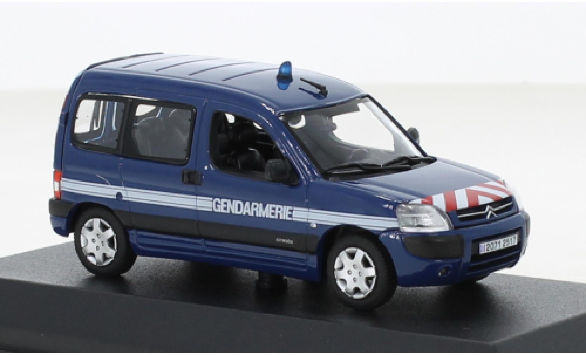 Citroen Berlingo 1/43 Norev Gendarmerie (F) 2007 diecast model cars
