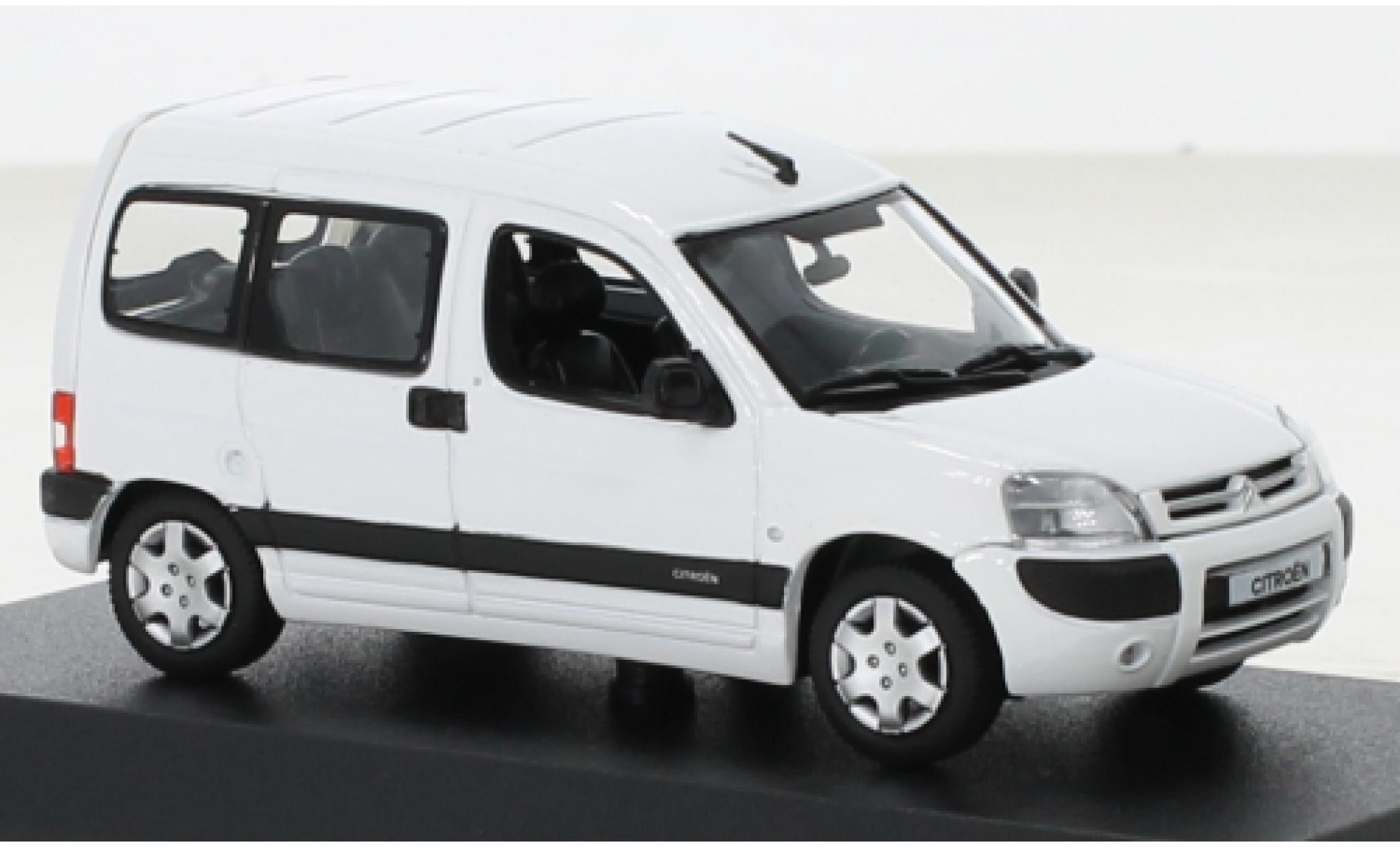 Citroen Berlingo 1/43 Norev white 2004 diecast model cars