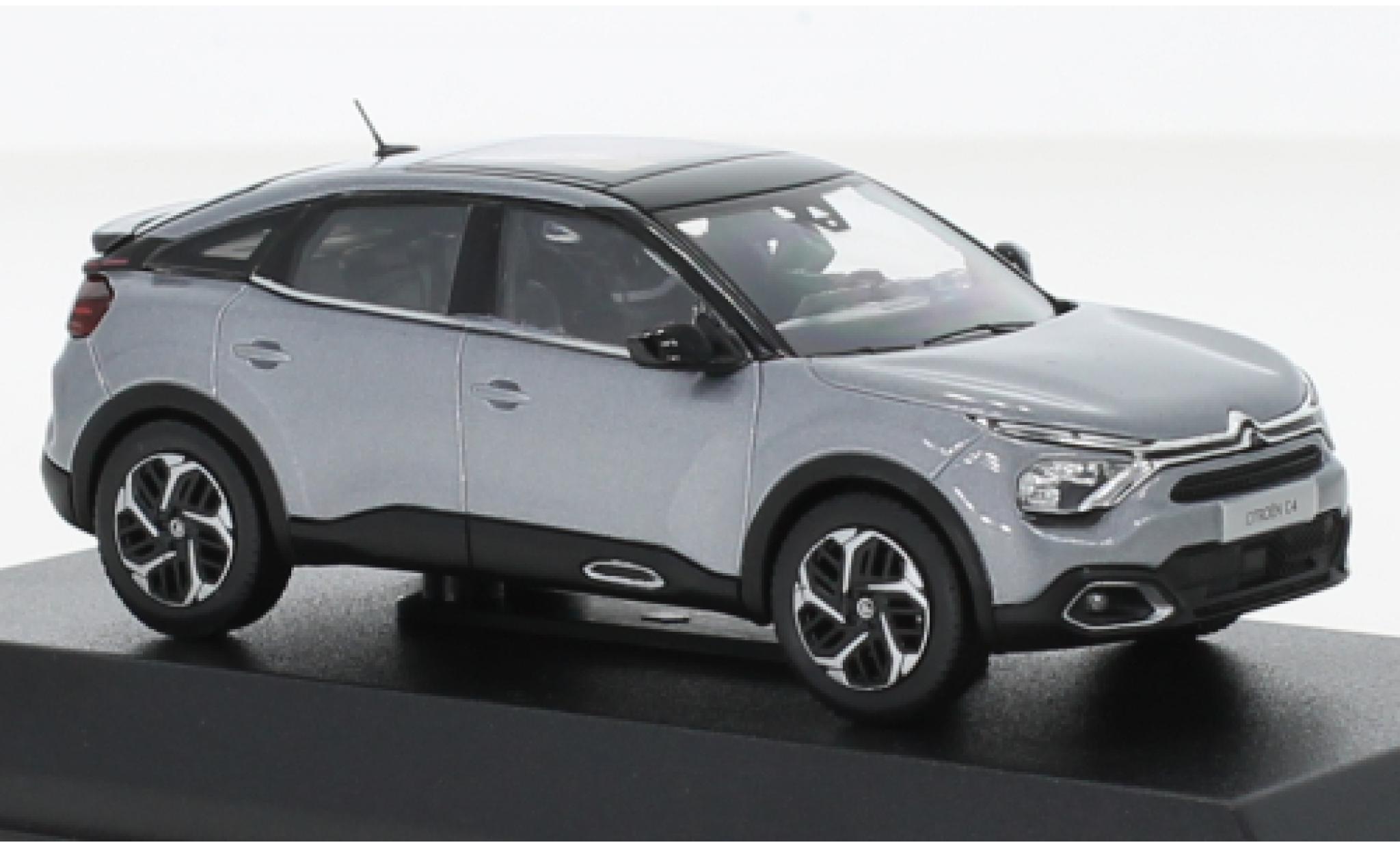 Citroen C4 1/43 Norev metallise grey 2020 diecast model cars