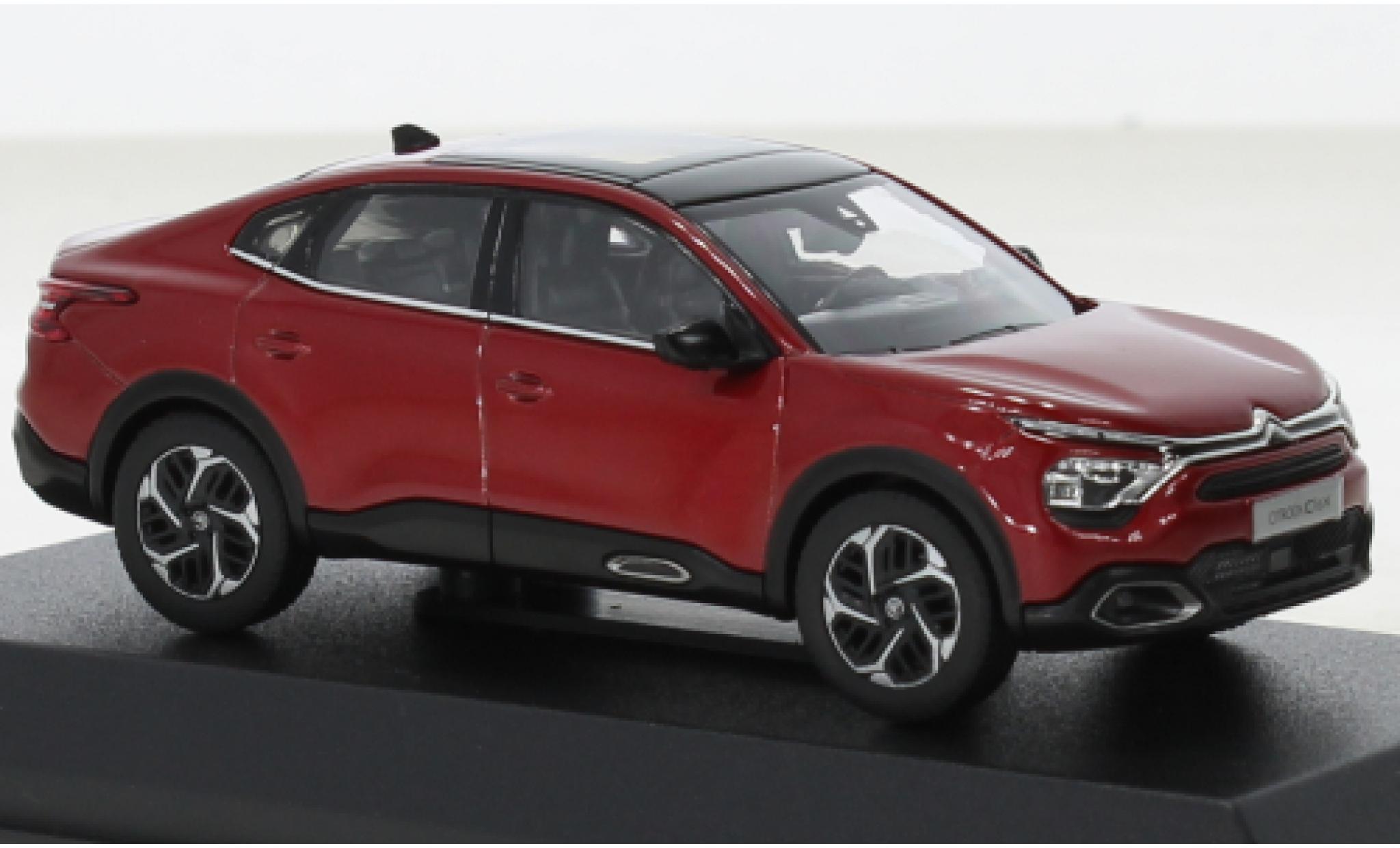 Citroen C4 1/43 Norev X metallise red fonc&eacute; 2023 diecast model cars