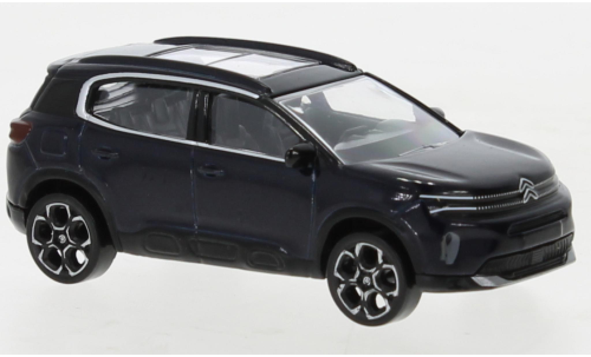 Citroen C5 1/43 Norev Aircross blue 2022 diecast model cars