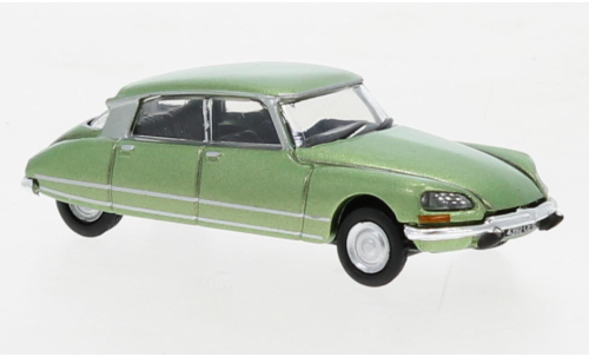 Citroen DS 1/87 Norev 23 metallise green 1972 diecast model cars