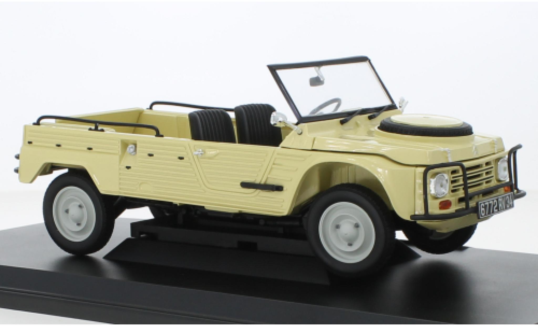 Citroen Mehari 1/18 Norev 4X4 beige 1979 diecast model cars