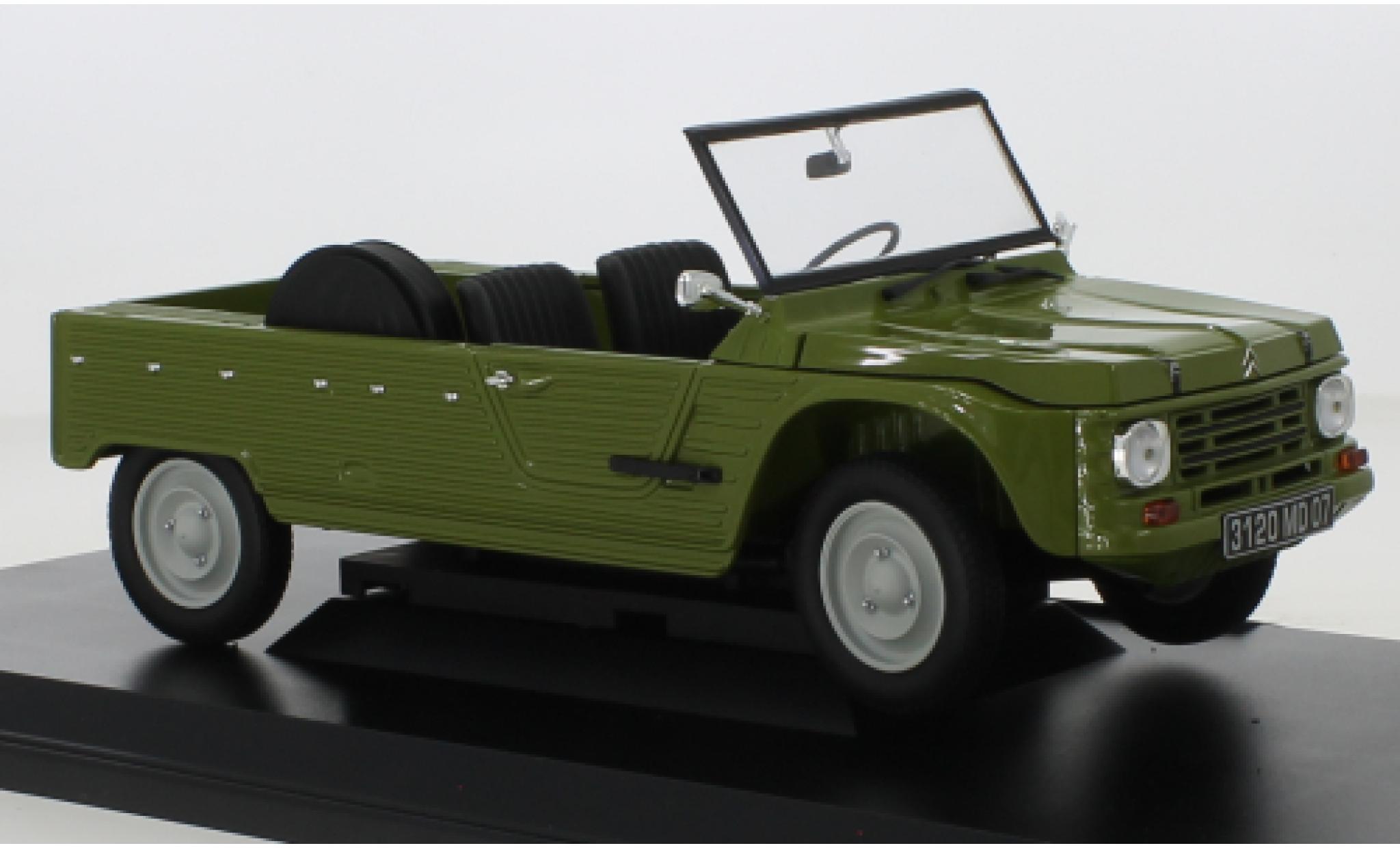 Citroen Mehari 1/18 Norev olive clair 1983 diecast model cars