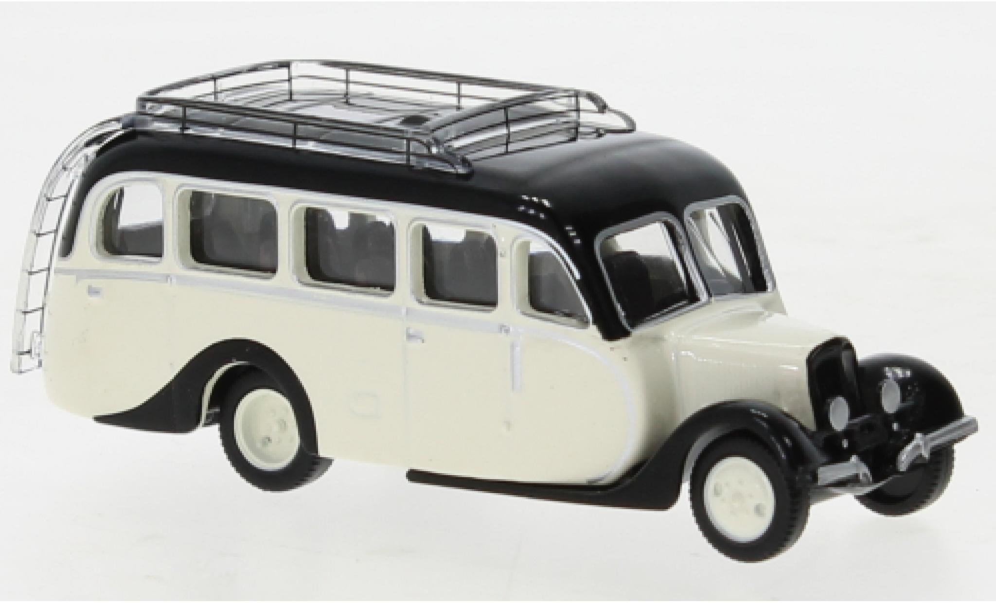 Citroen U23 1/87 Norev Autocar beige/black 1947 diecast model cars
