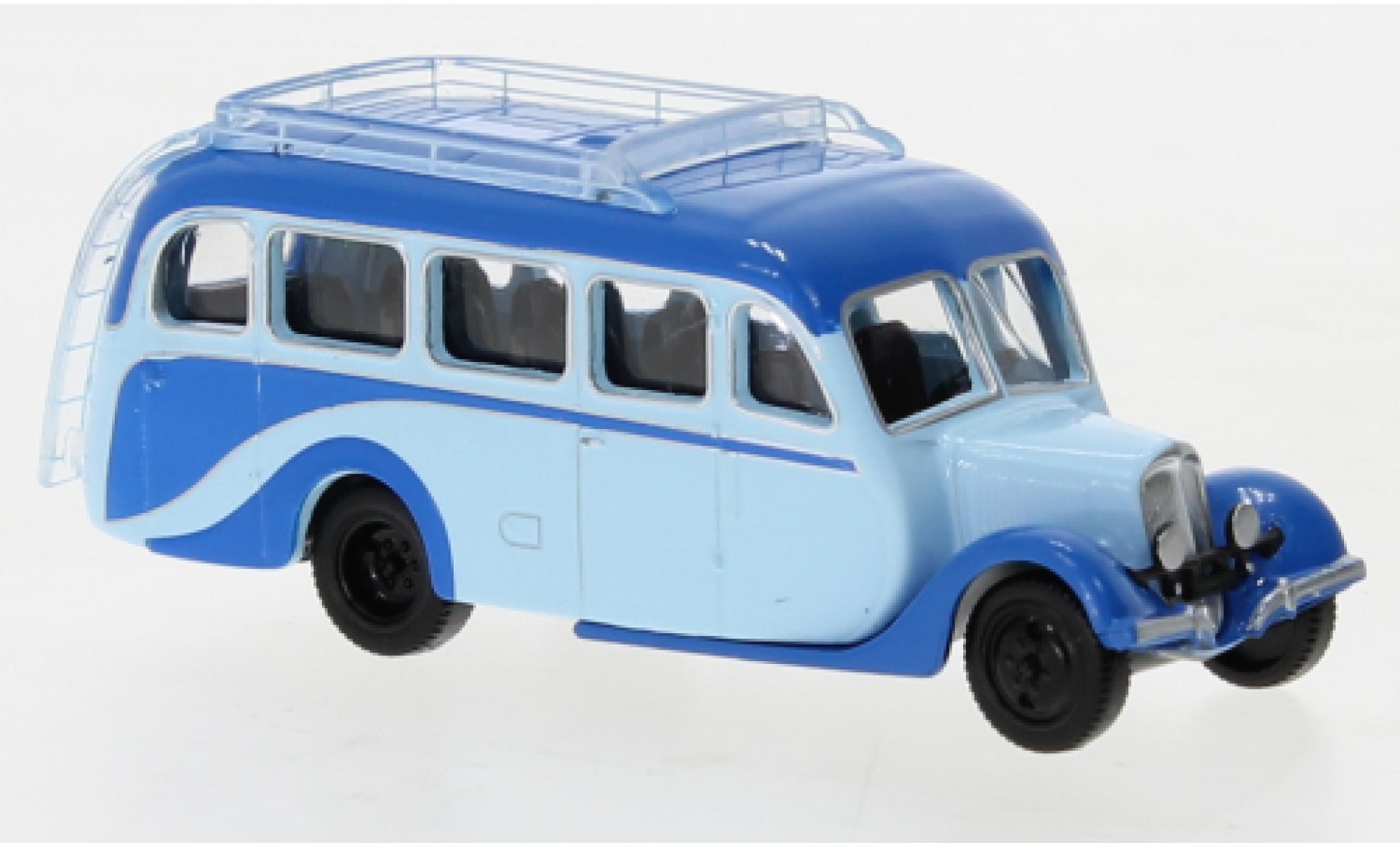 Citroen U23 1/87 Norev Autocar blue/blue 1947 diecast model cars