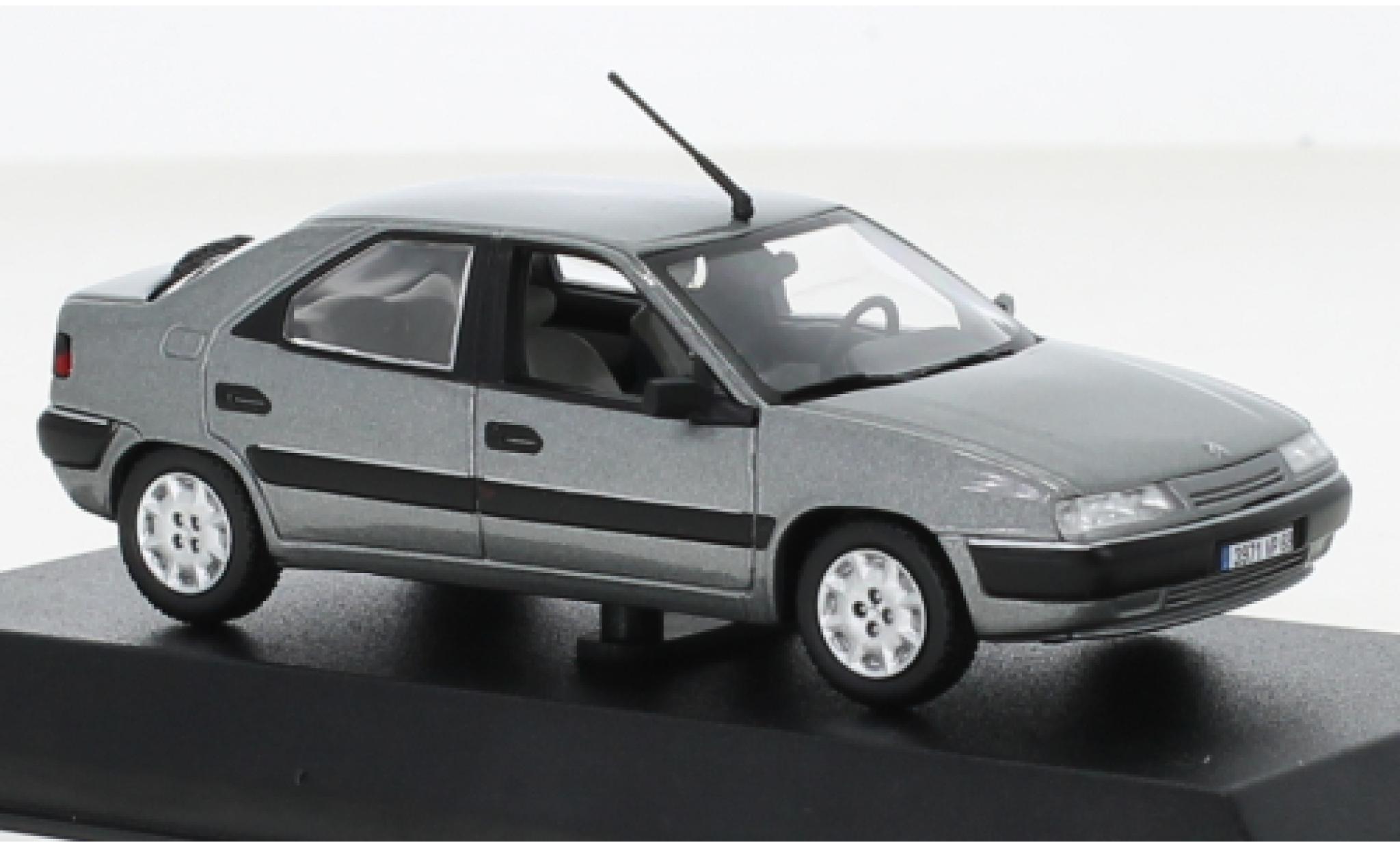 Citroen Xantia 1/43 Norev metallise grey 1993 diecast model cars