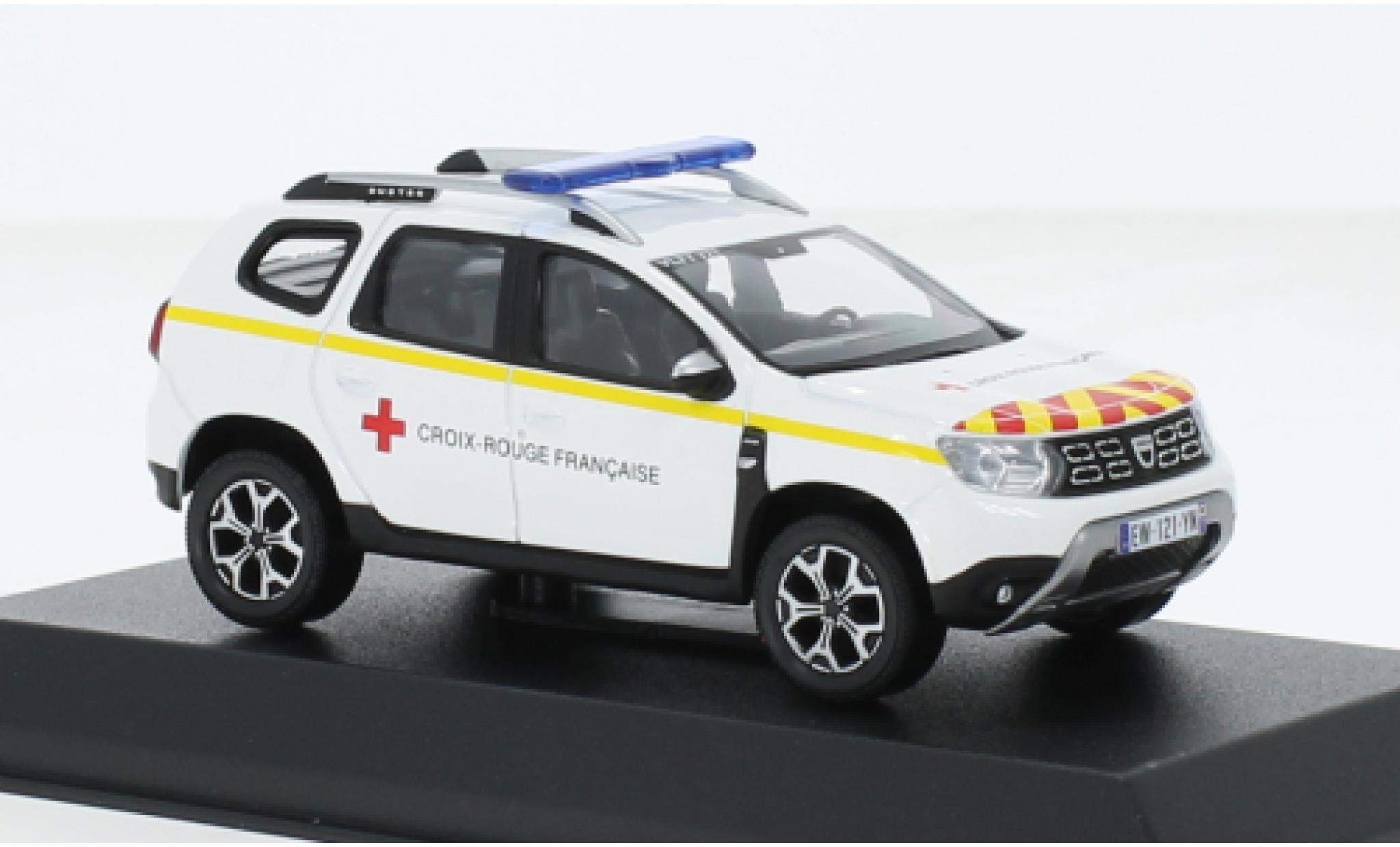 Dacia Duster 1/43 Norev Ambulance VLTT 77 2020 diecast model cars
