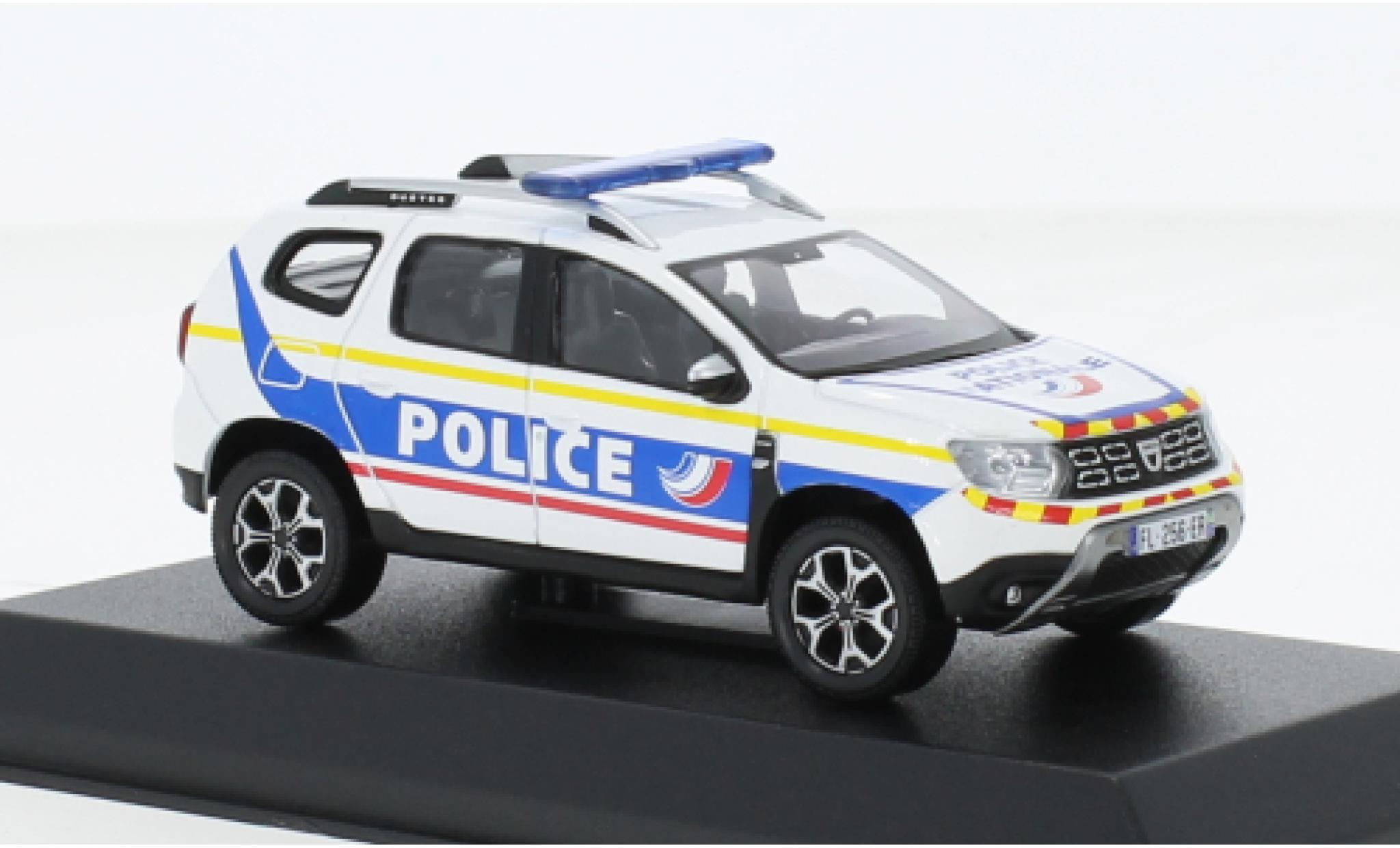 Dacia Duster 1/43 Norev Police Nationale - Guadeloupe 2021 diecast model cars