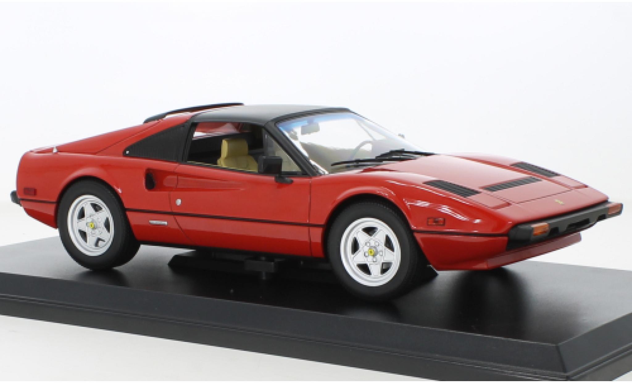 Ferrari 308 1/18 Norev GTS red 1982 diecast model cars