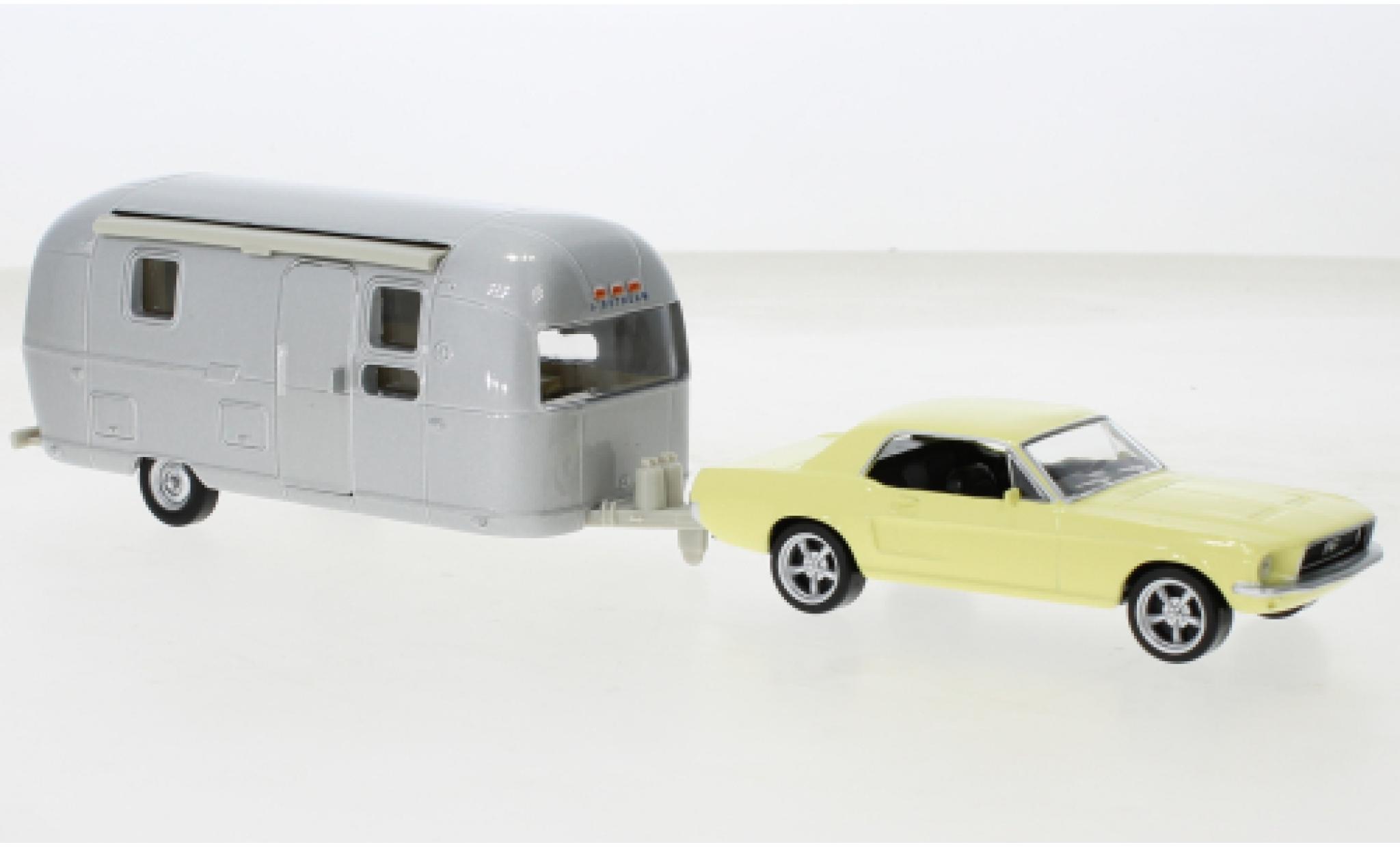 Ford Mustang 1/43 Norev yellow clair 1968 diecast model cars