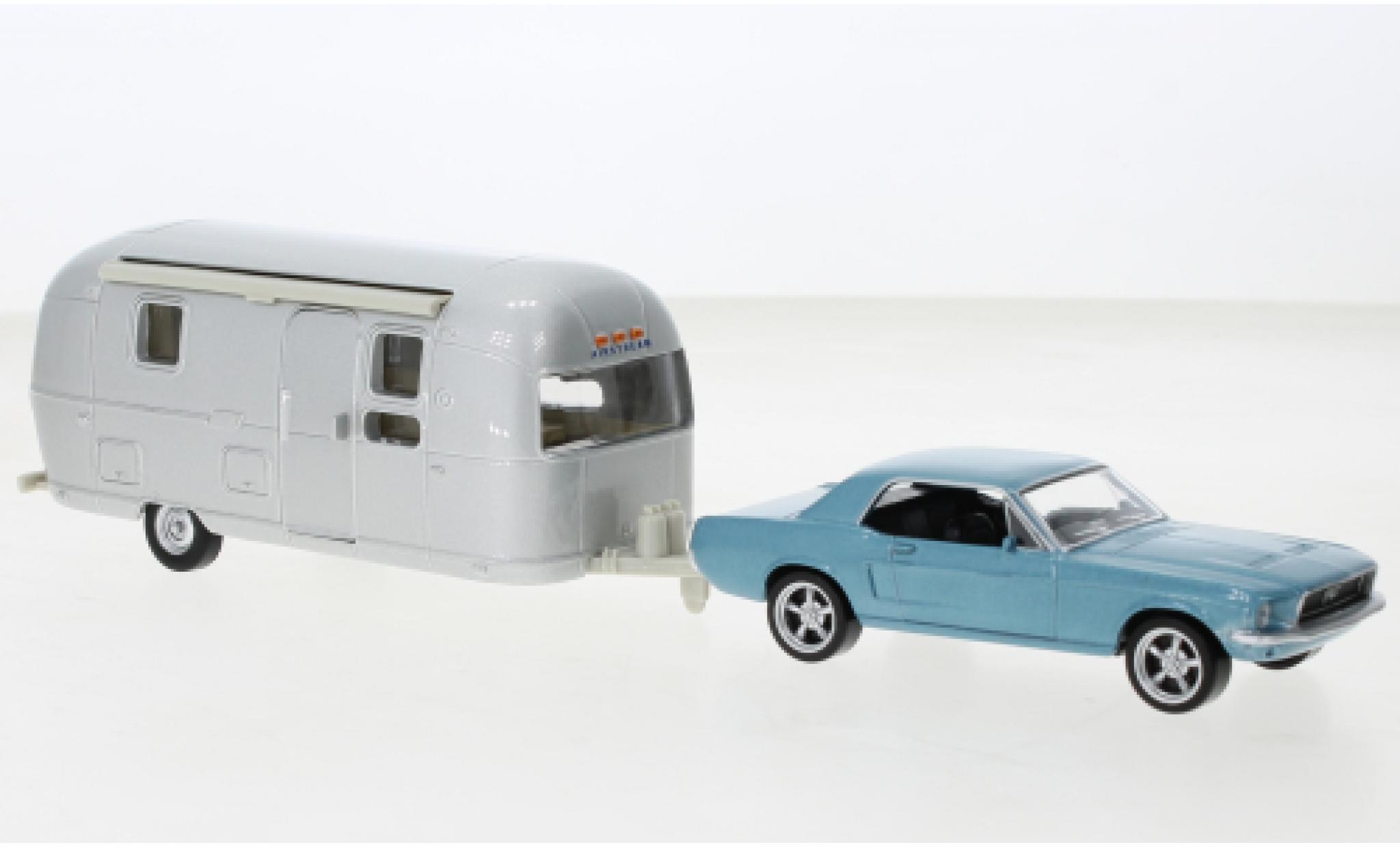 Ford Mustang 1/43 Norev metallise blue clair 1968 diecast model cars