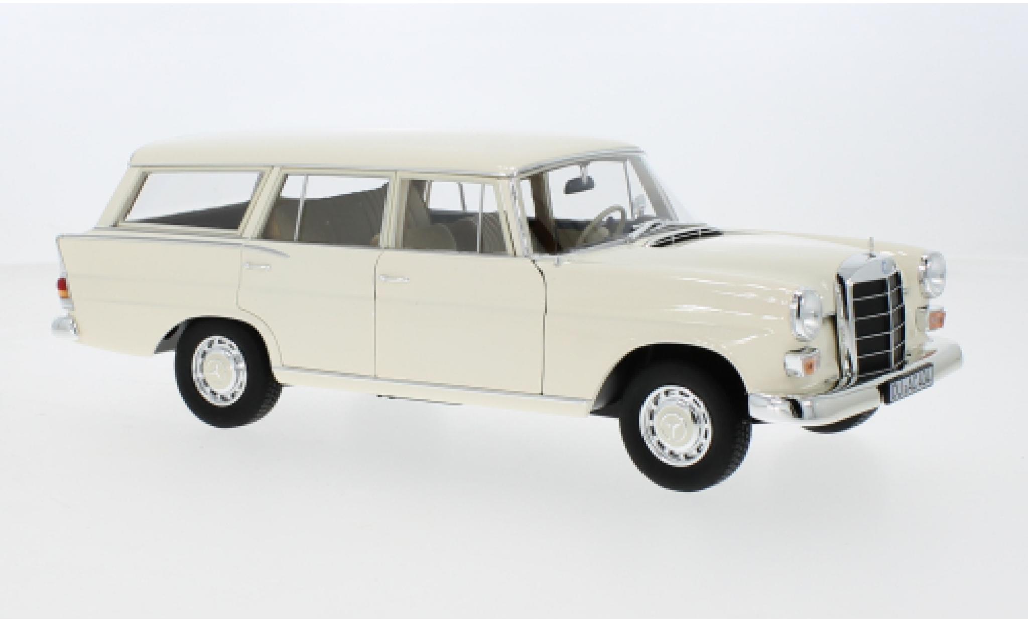Mercedes CLA 1/18 Norev 200 Universal beige clair 1966 diecast model cars