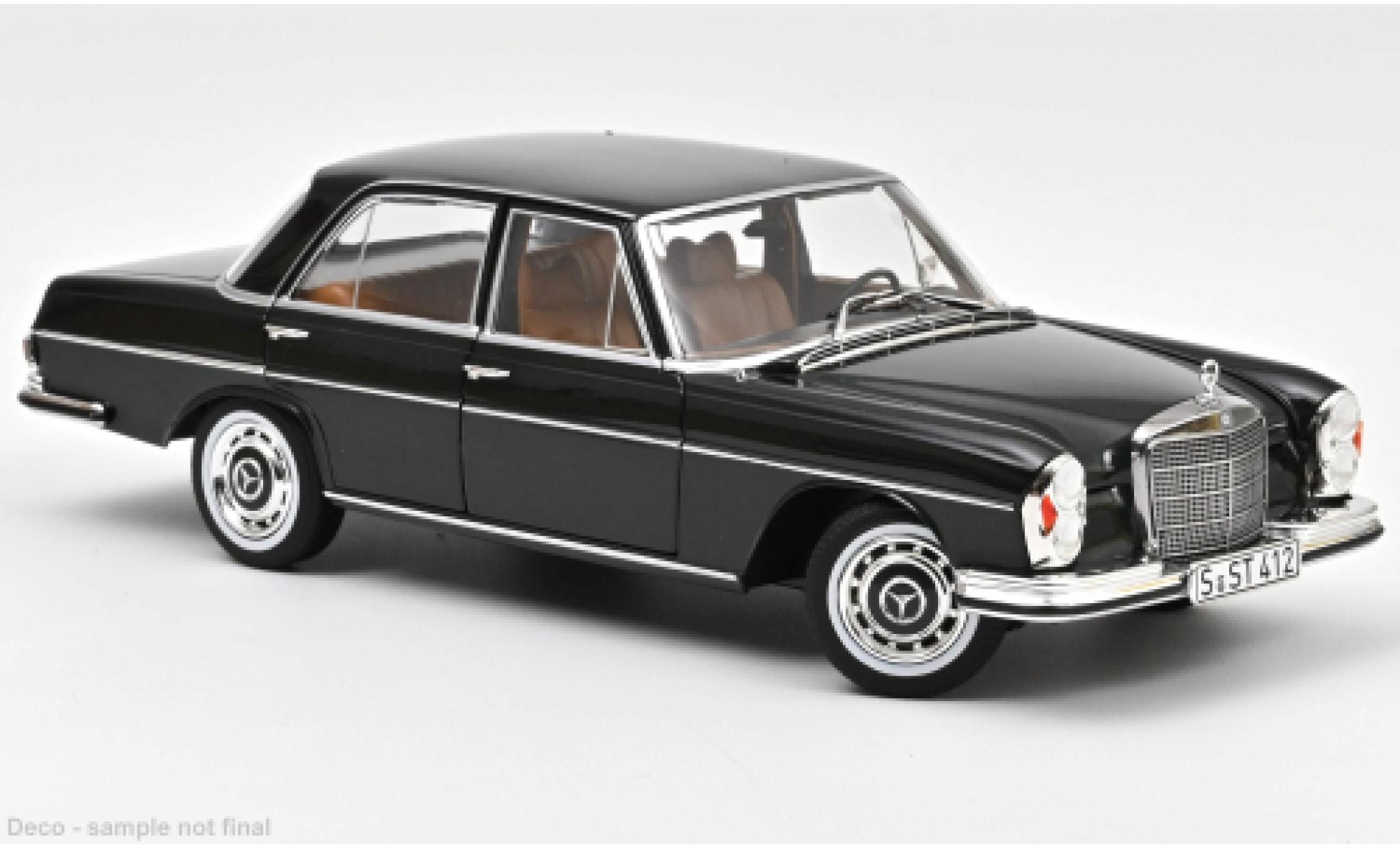 Mercedes 280 1/18 Norev SE (W108) metallise green fonc&eacute; 1965 diecast model cars