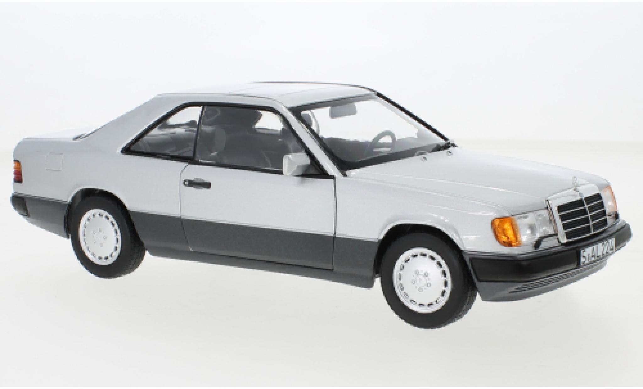 Mercedes Classe E 1/18 Norev 300 CE-24 (C124) grey 1990 diecast model cars