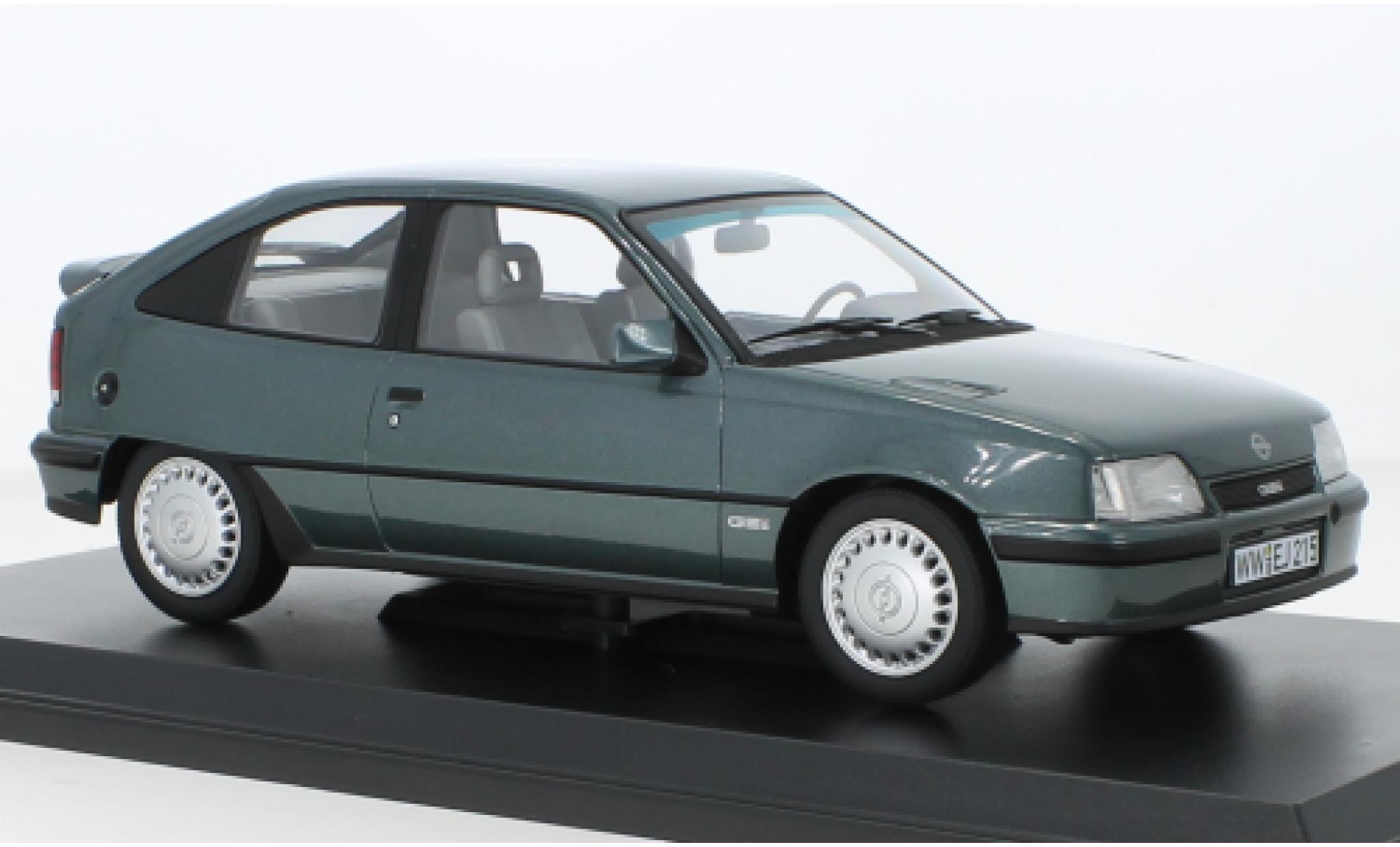 Opel Kadett 1/18 Norev E GSi metallise turquoise 1987 diecast model cars