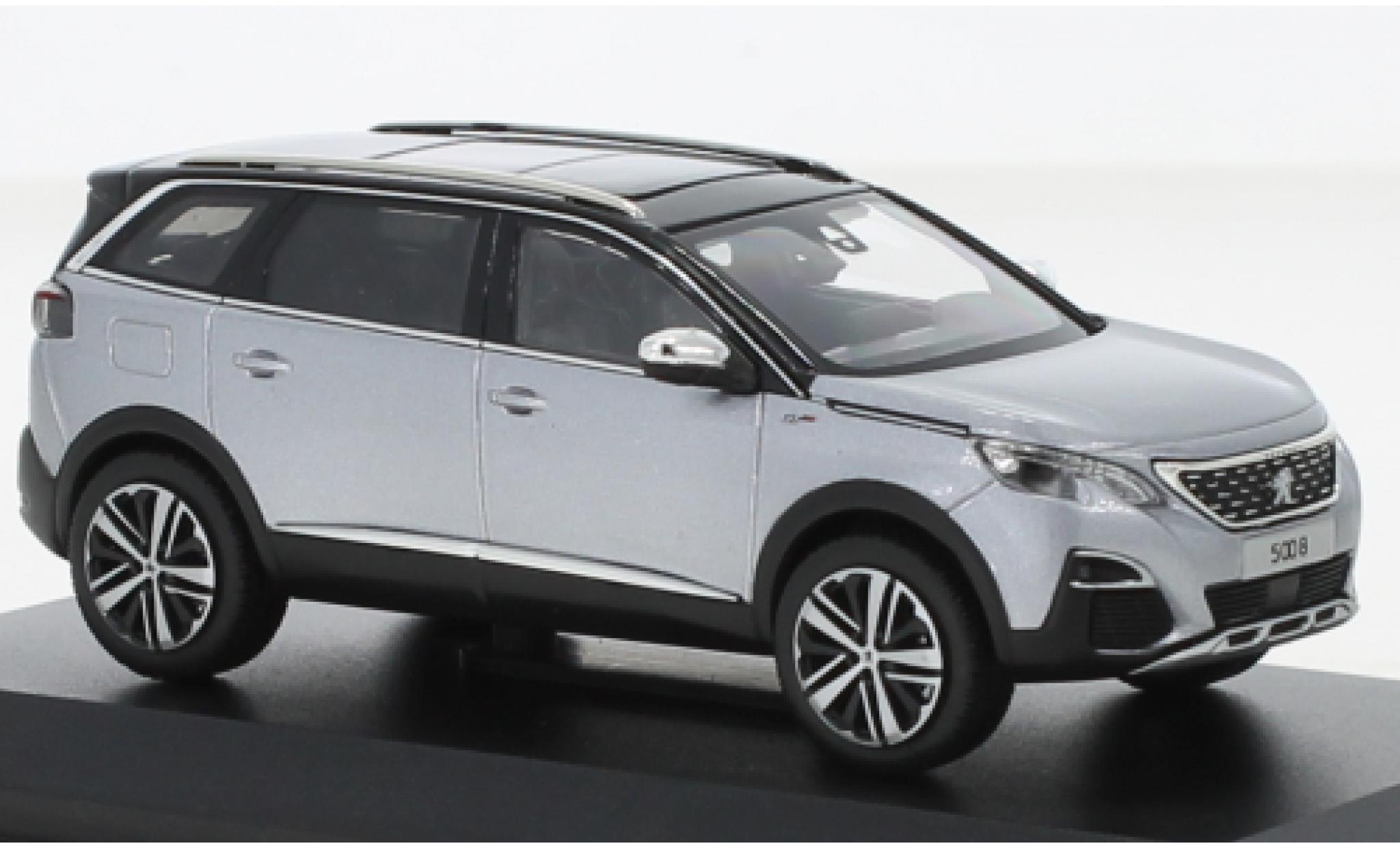 Peugeot 5008 1/43 Norev GT metallise grey/black 2016 diecast model cars