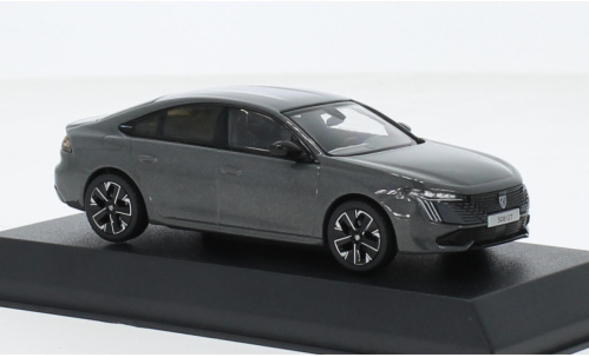 Peugeot 508 1/43 Norev GT hybride grey 2023 diecast model cars