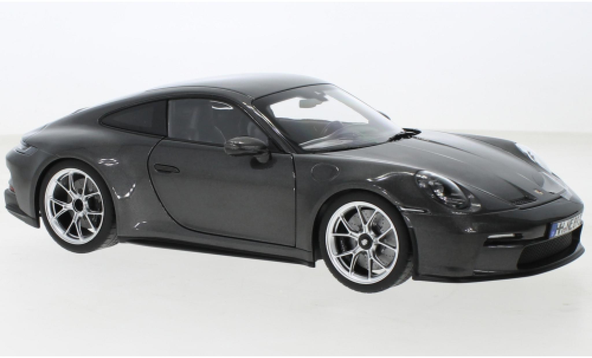 Porsche 992 GT3 1/18 Norev 911  Touring metallise grey 2021 diecast model cars