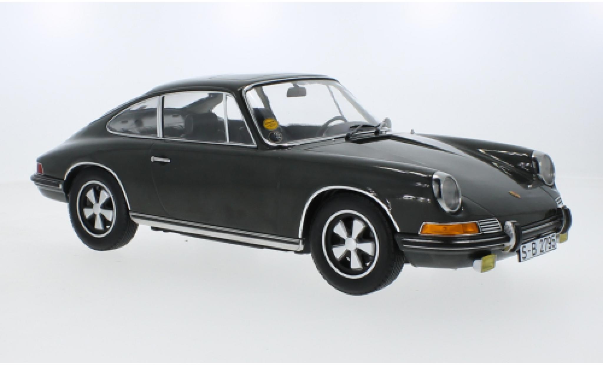 Porsche 911 1/12 Norev S grey 1970 diecast model cars