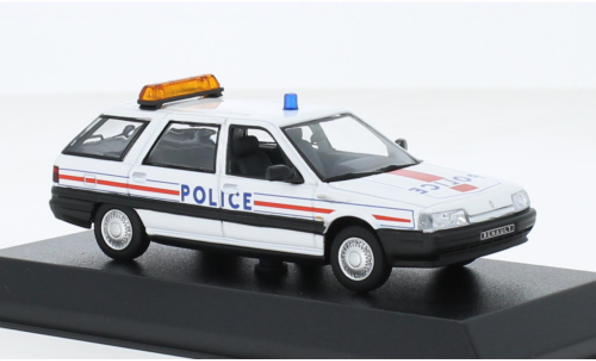 Renault 21 1/43 Norev Nevada Police Municipale (F) 1989 diecast model cars