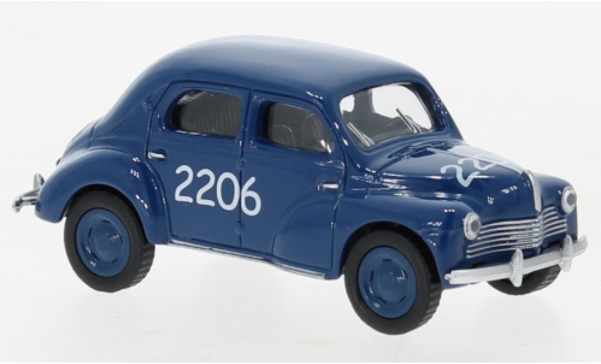 Renault 4CV 1/64 Norev Racing Racing 1954 diecast model cars