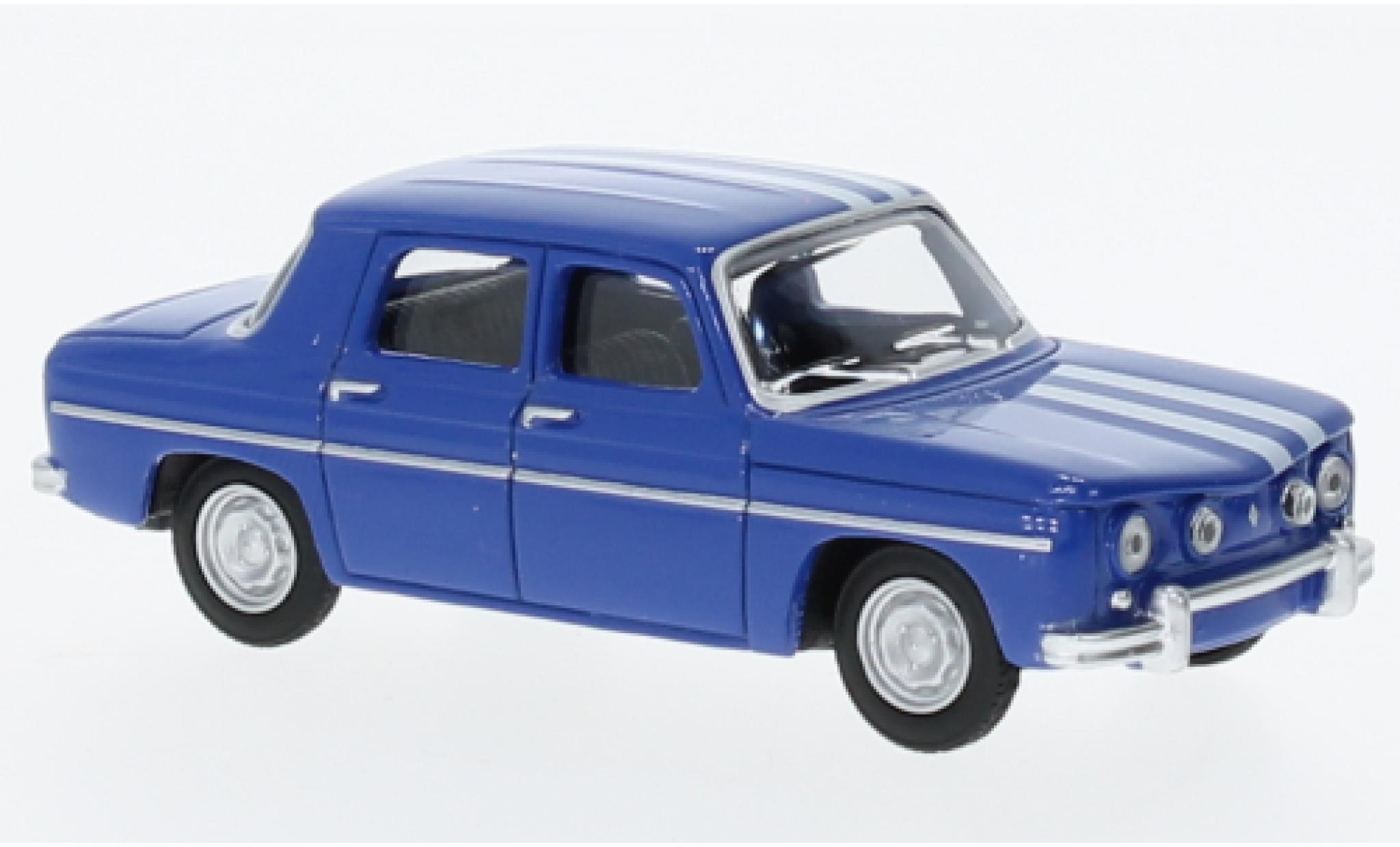 Renault 8 1/64 Norev Gordini blue/white 1965 diecast model cars