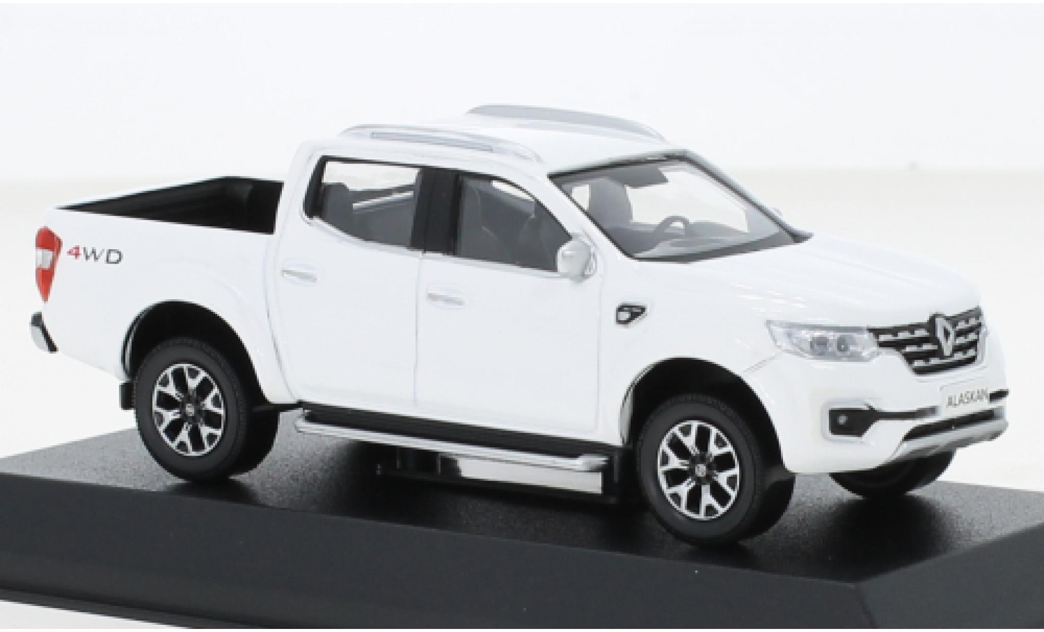 Renault Alaskan 1/43 Norev white 2017 diecast model cars