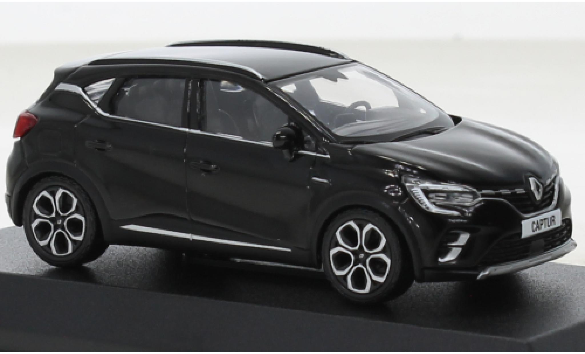 Renault Captur 1/43 Norev black 2022 diecast model cars