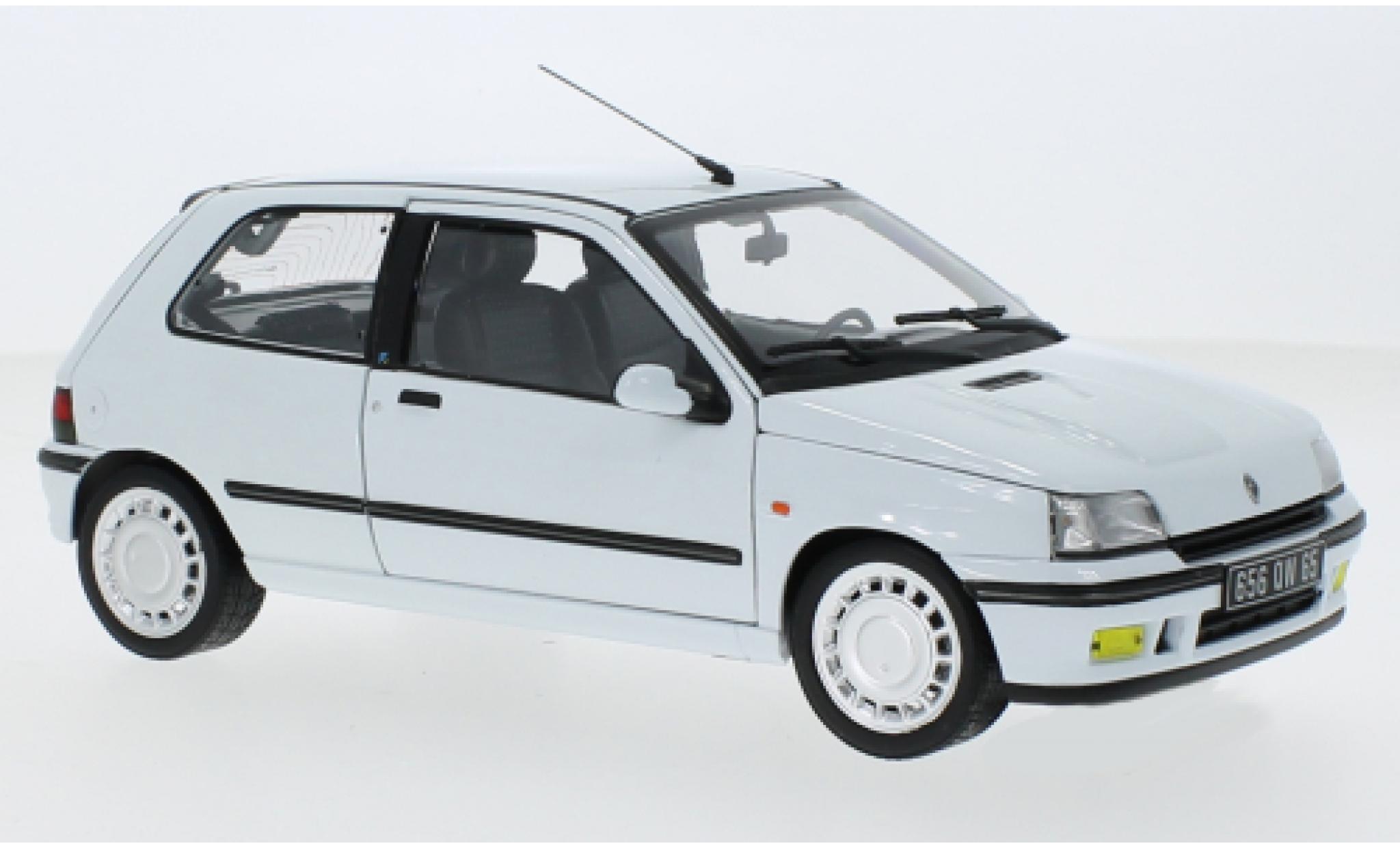 Renault Clio 1/18 Norev 16S white 1991 diecast model cars