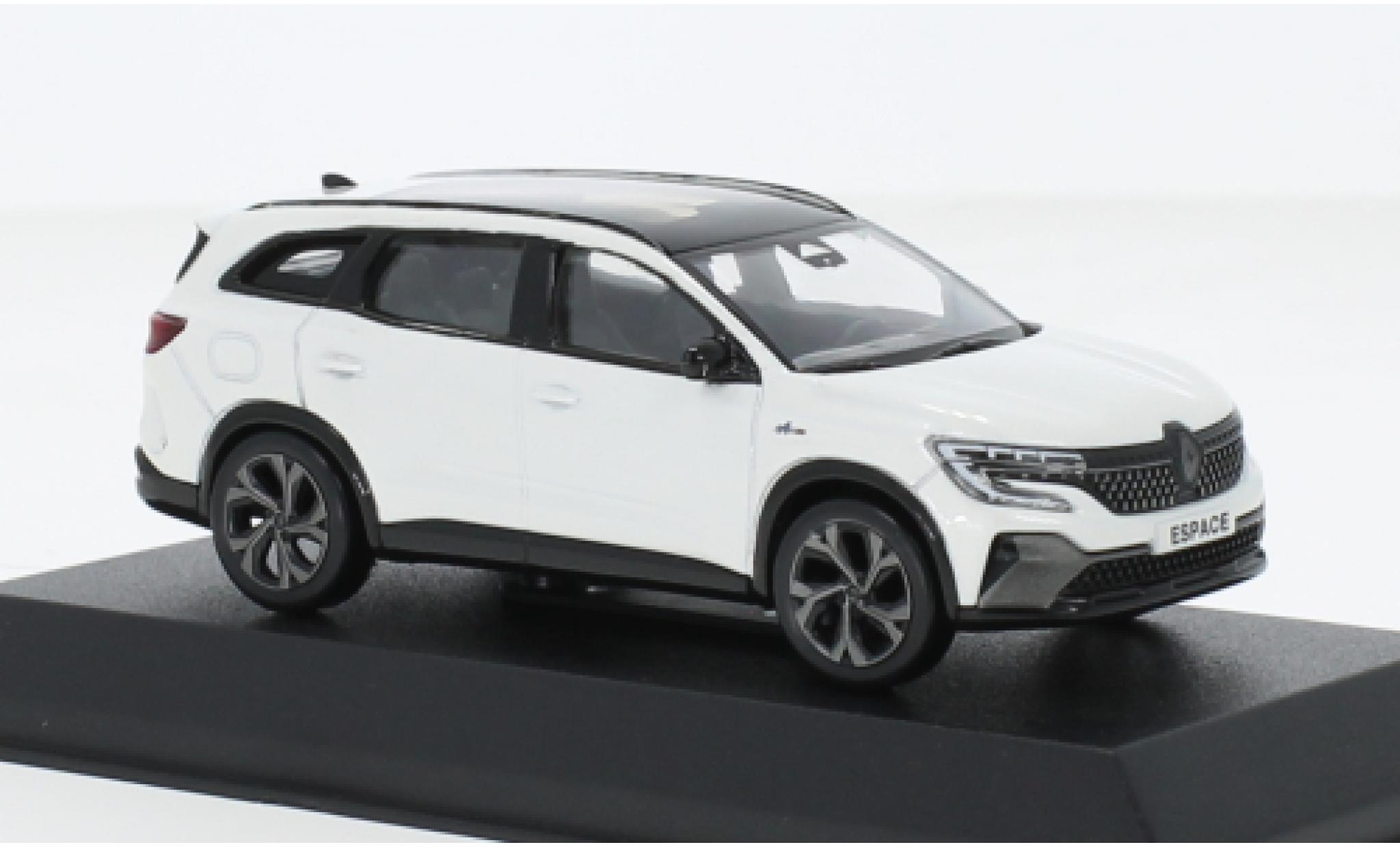 Renault Espace 1/43 Norev Esprit Alpine metallise white 2023 diecast model cars