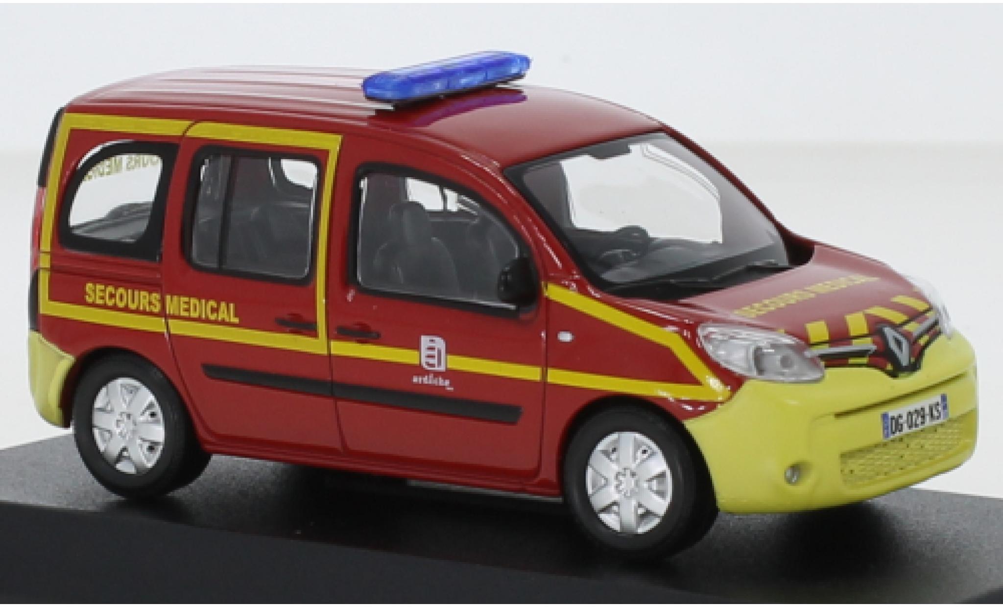 Renault Kangoo 1/43 Norev Fire brigade - Secours Sante 2013 diecast model cars