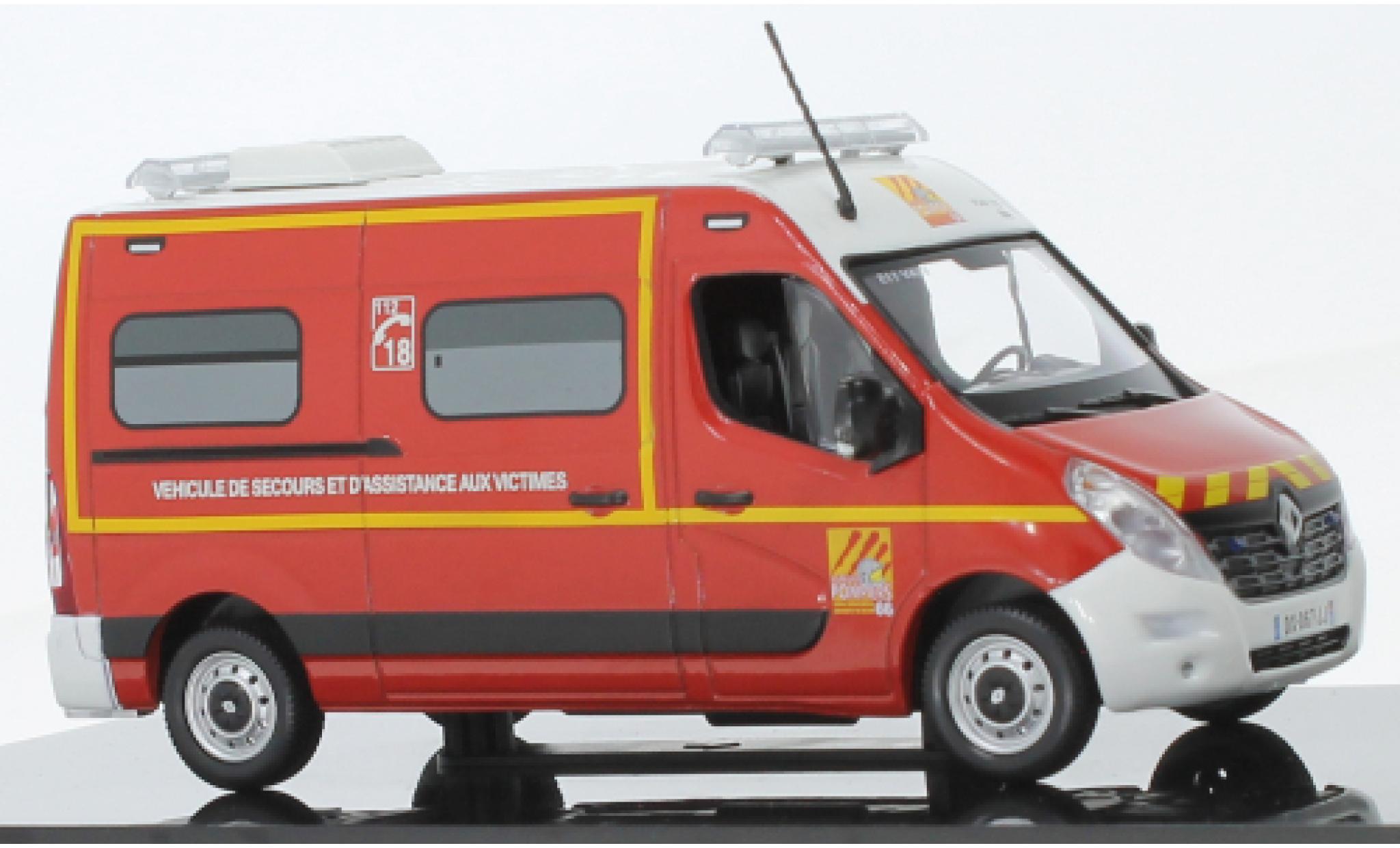 Renault Master 1/43 Norev Fire brigade VSAV (F) 2014 diecast model cars