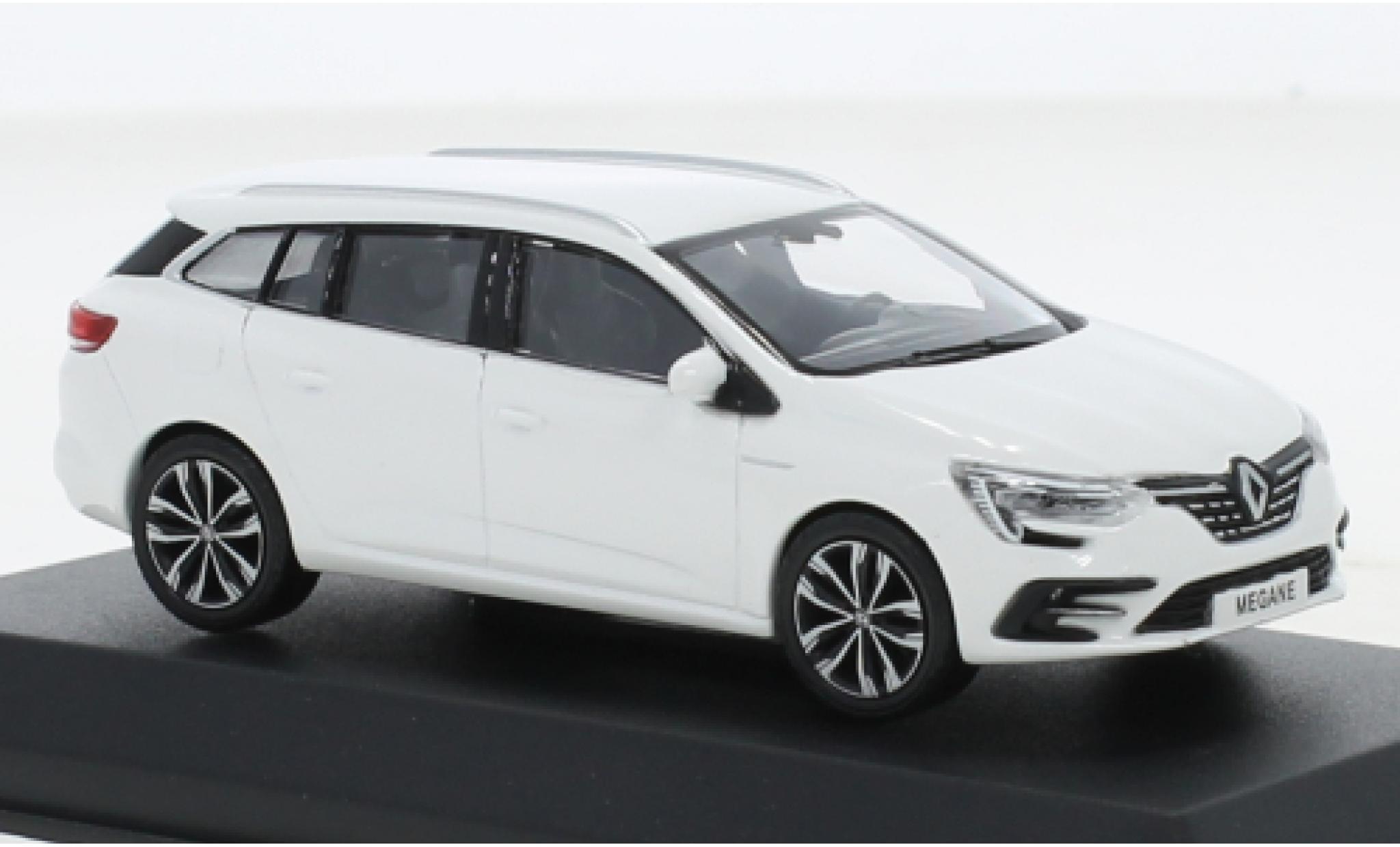 Renault Megane 1/43 Norev Estate white 2020 diecast model cars