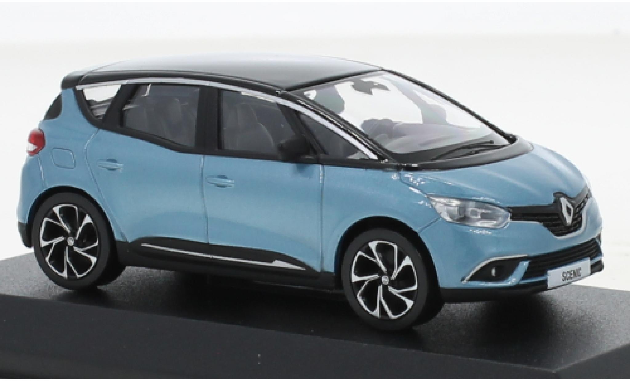 Renault Scenic 1/43 Norev metallise blue/black 2016 diecast model cars