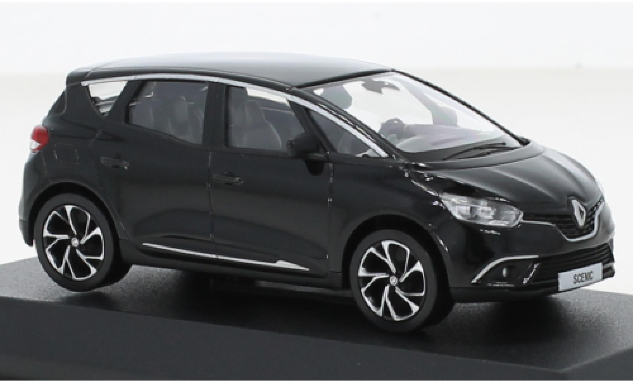 Renault Scenic 1/43 Norev black 2016 diecast model cars