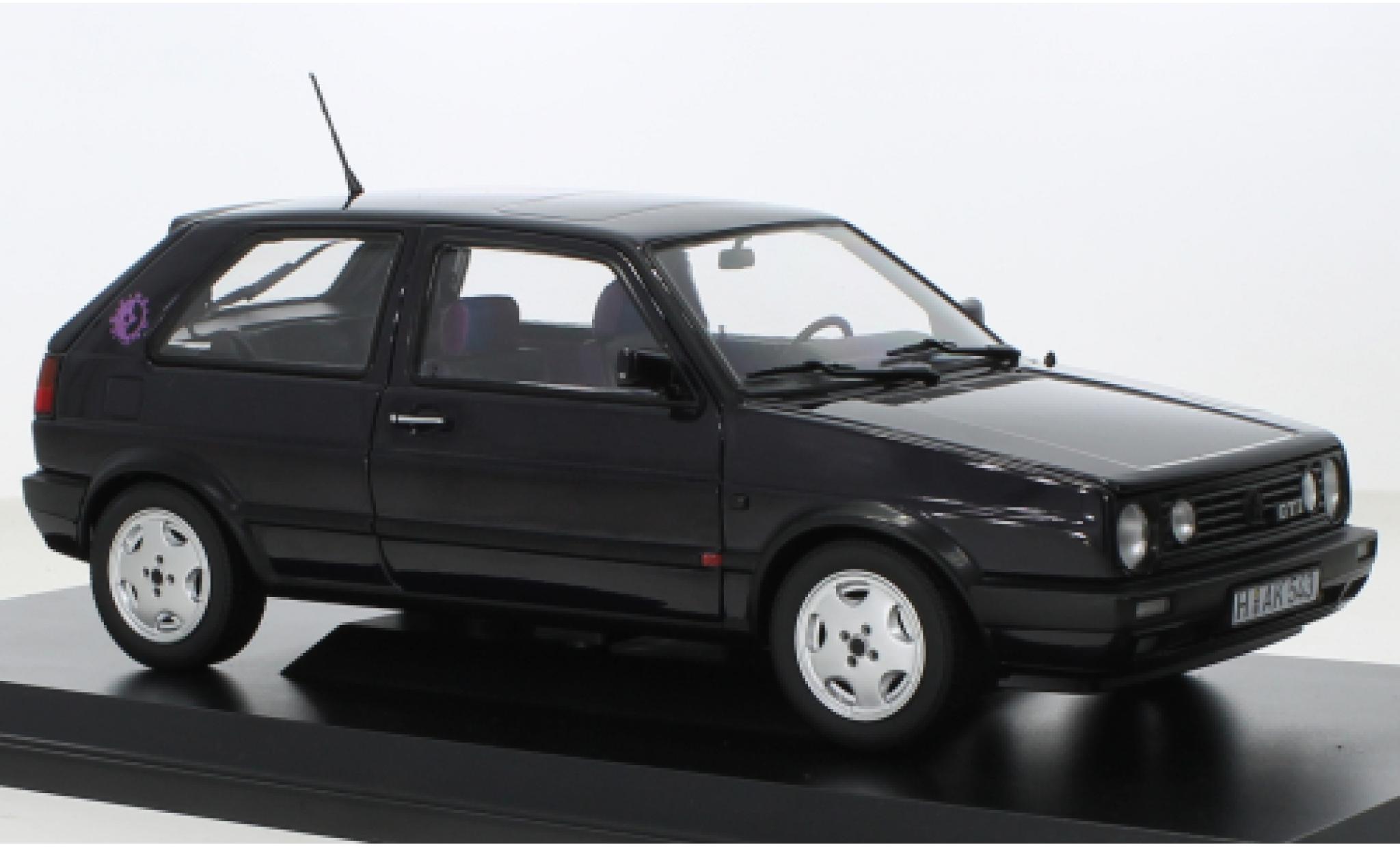 Volkswagen Golf 1/18 Norev II GTI feu & Ice metallise purple 1991 diecast model cars
