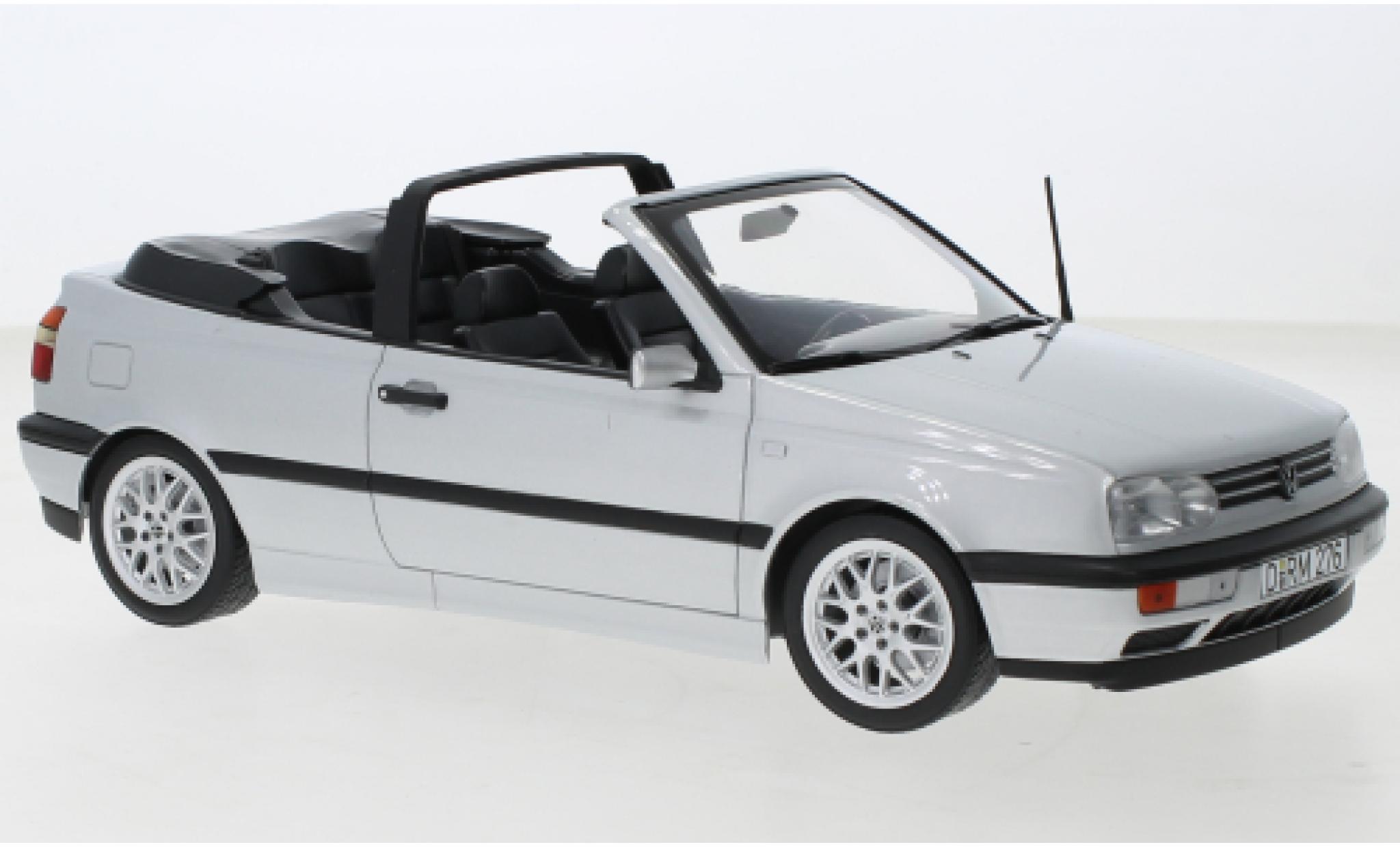 Volkswagen Golf 1/18 Norev III Convertible grey 1995 diecast model cars
