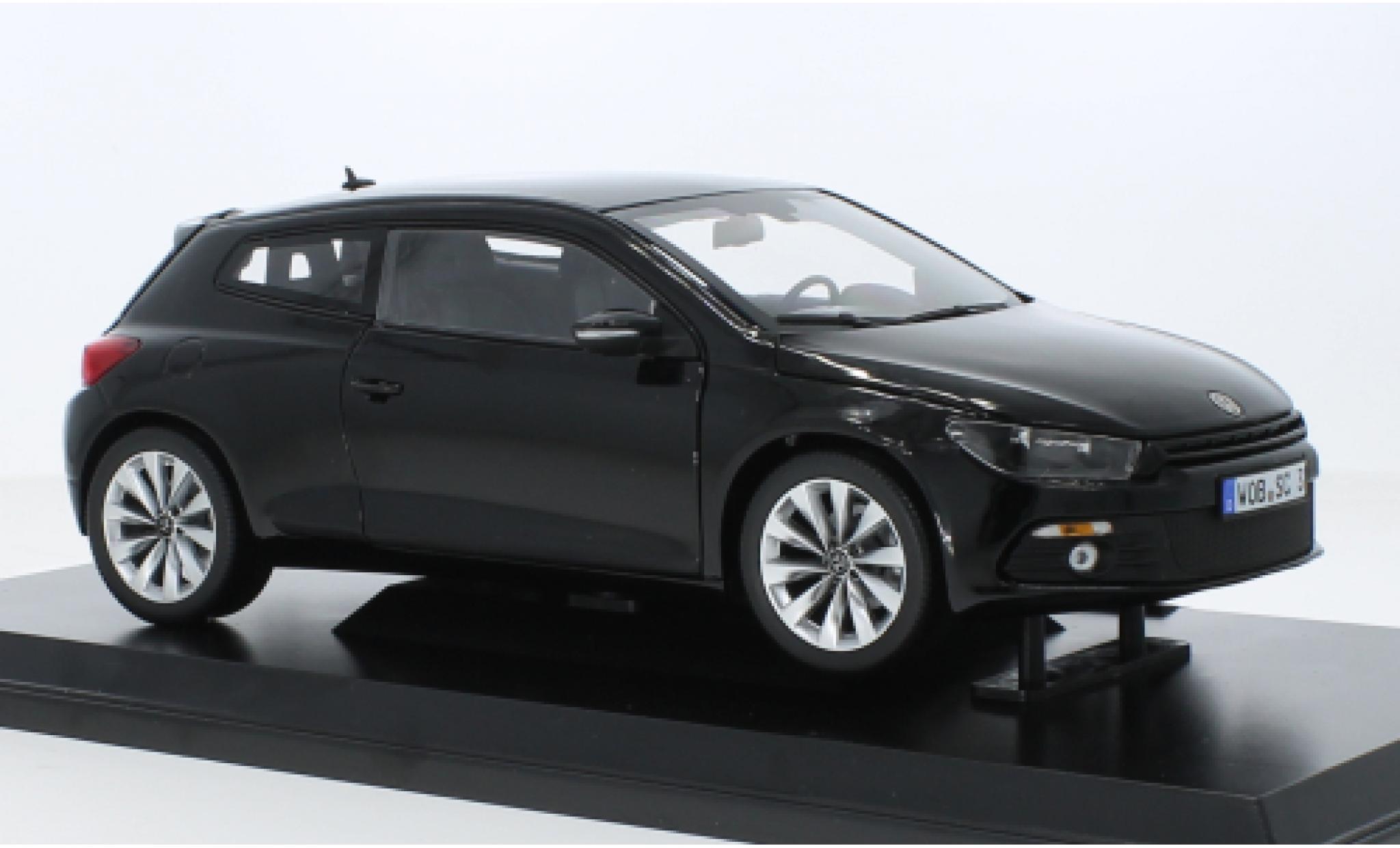 Volkswagen Scirocco 1/18 Norev III black 2008 diecast model cars