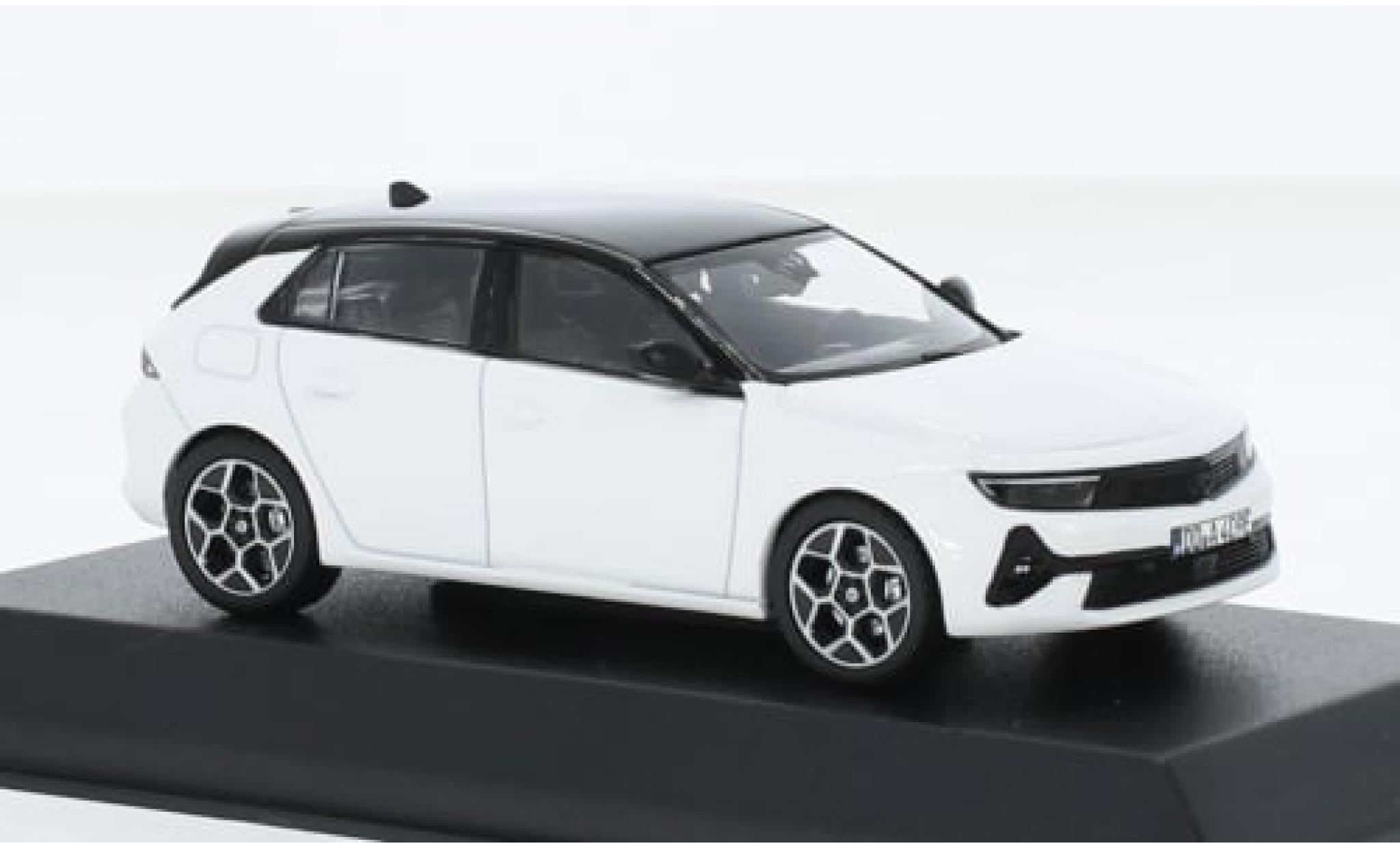 Opel Astra 1/43 Norev L white/black 2022 1:43 diecast model cars