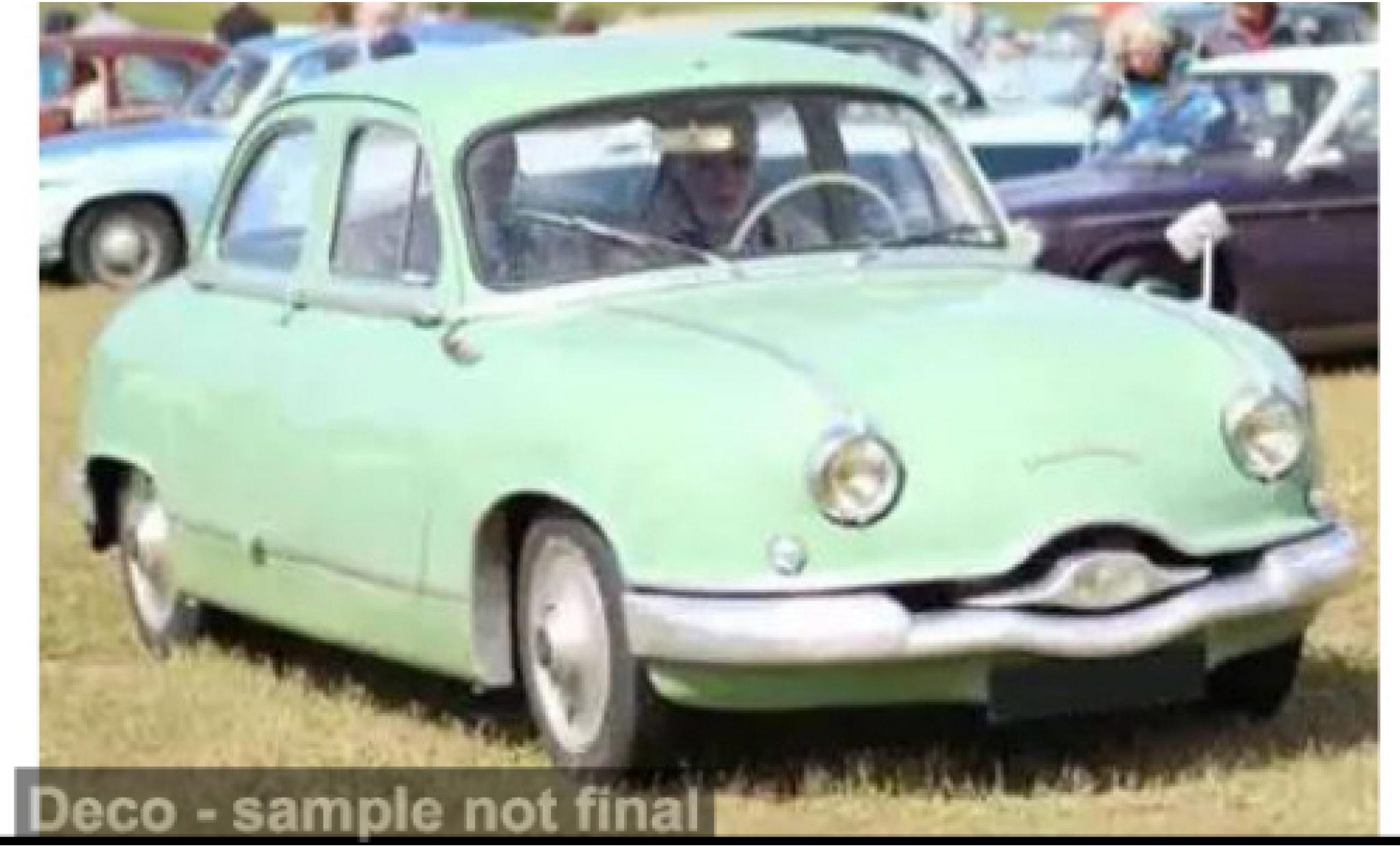 Panhard Dyna 1/87 Norev Z12 green 1958 1:87 diecast model cars