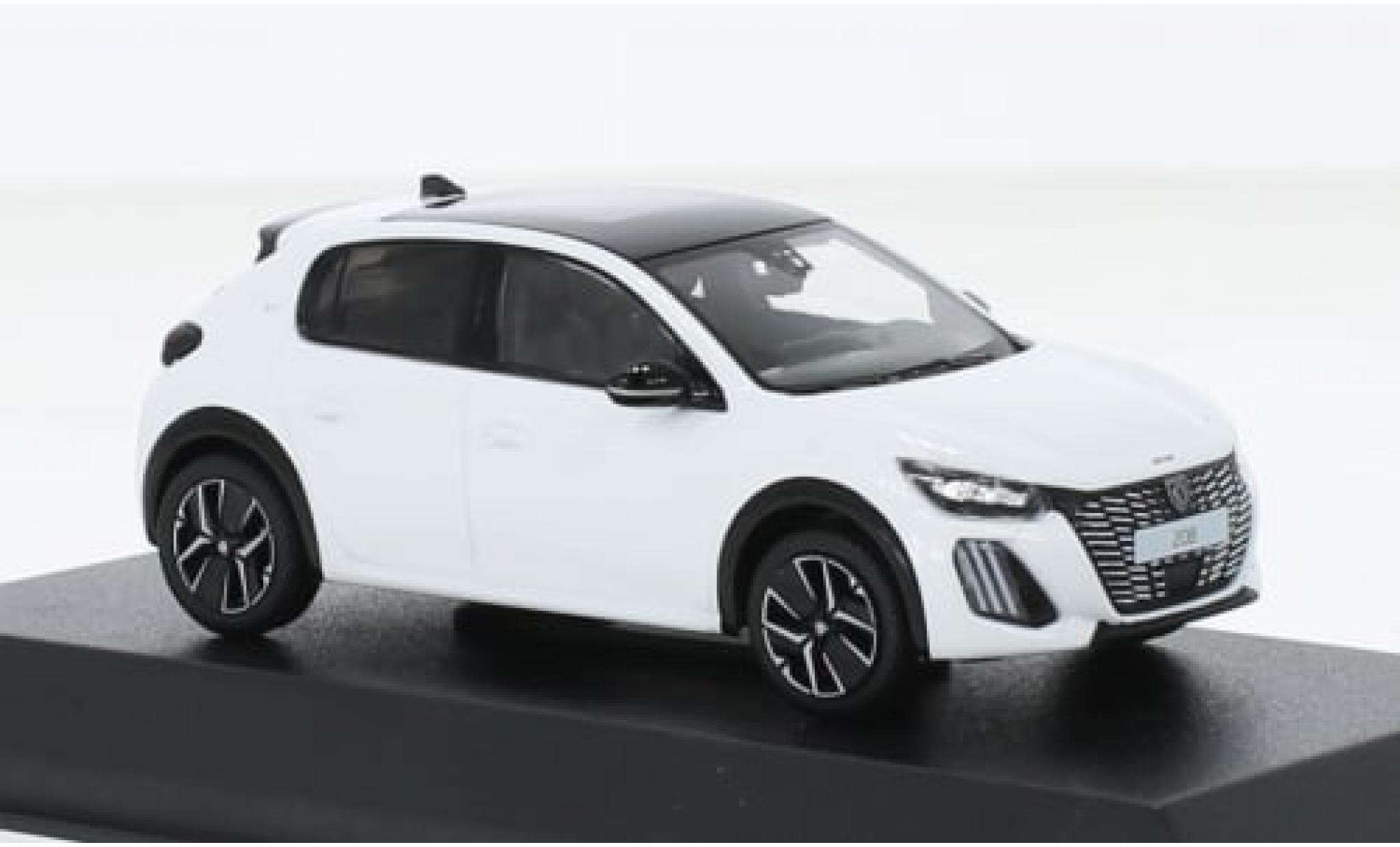 Peugeot 208 1/43 Norev GT white 2024 1:43 diecast model cars