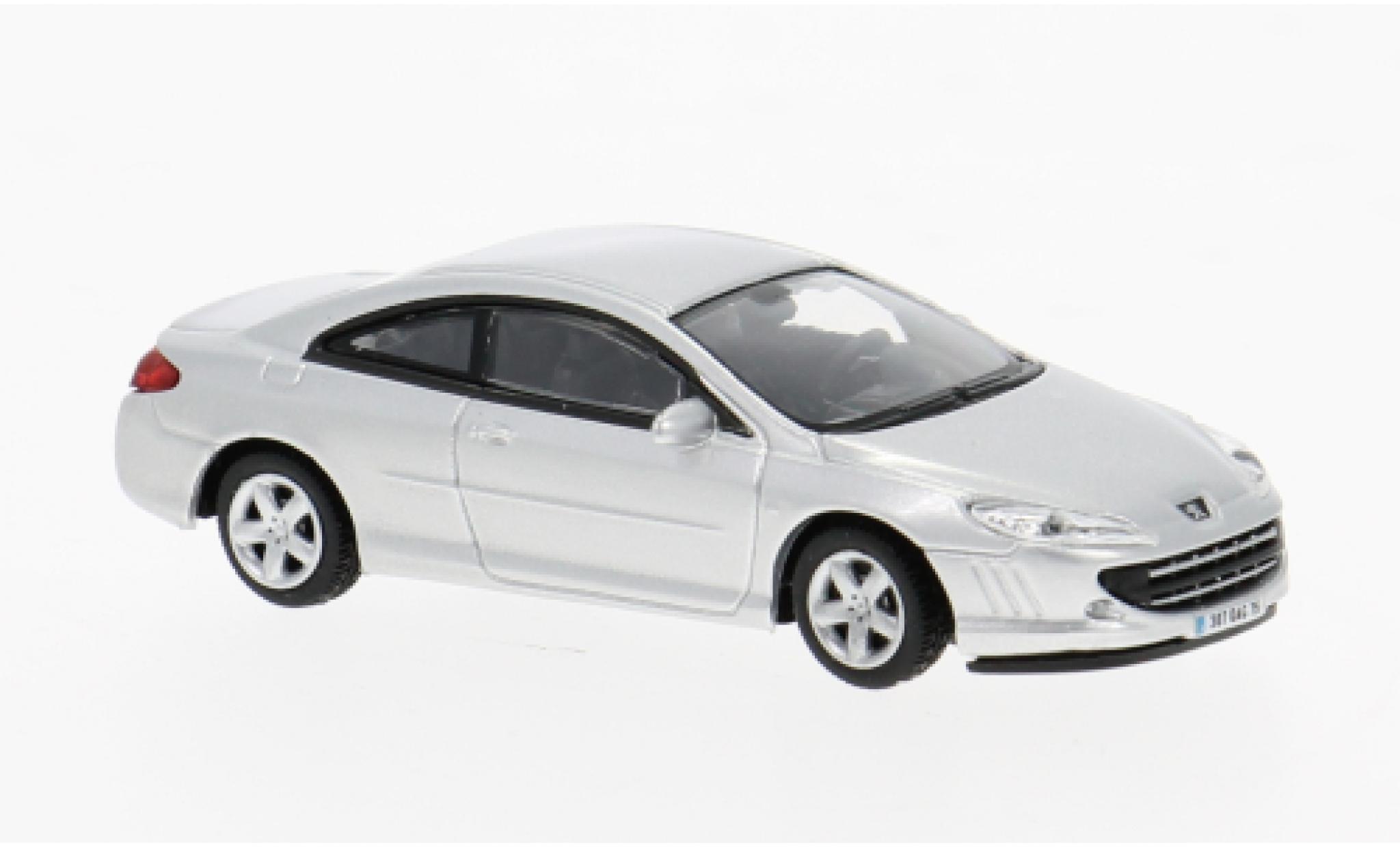 Peugeot 407 1/87 Norev silver 2006 1:87 diecast model cars