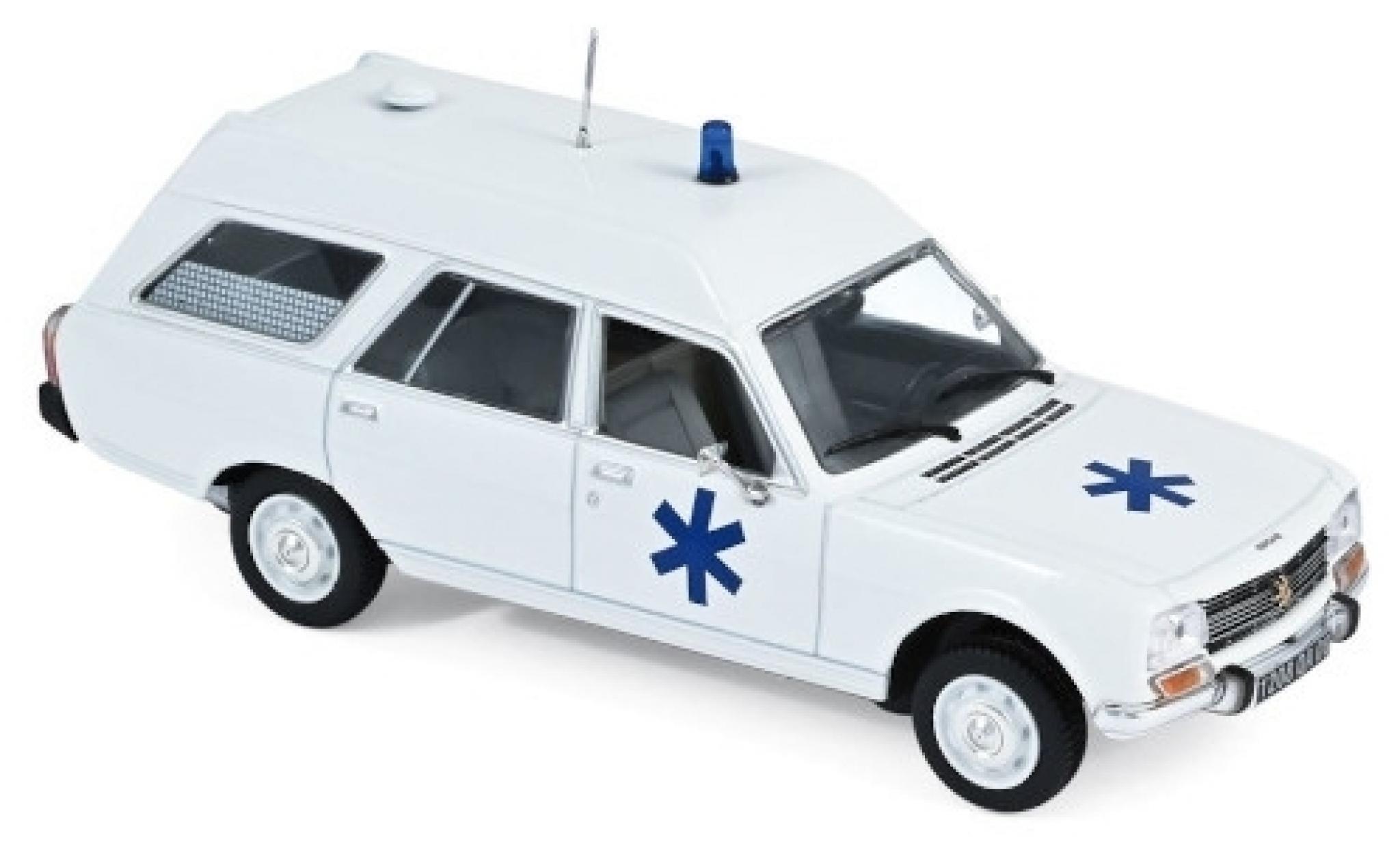 Peugeot 504 1/43 Norev Estate Ambulance 1979 diecast model cars