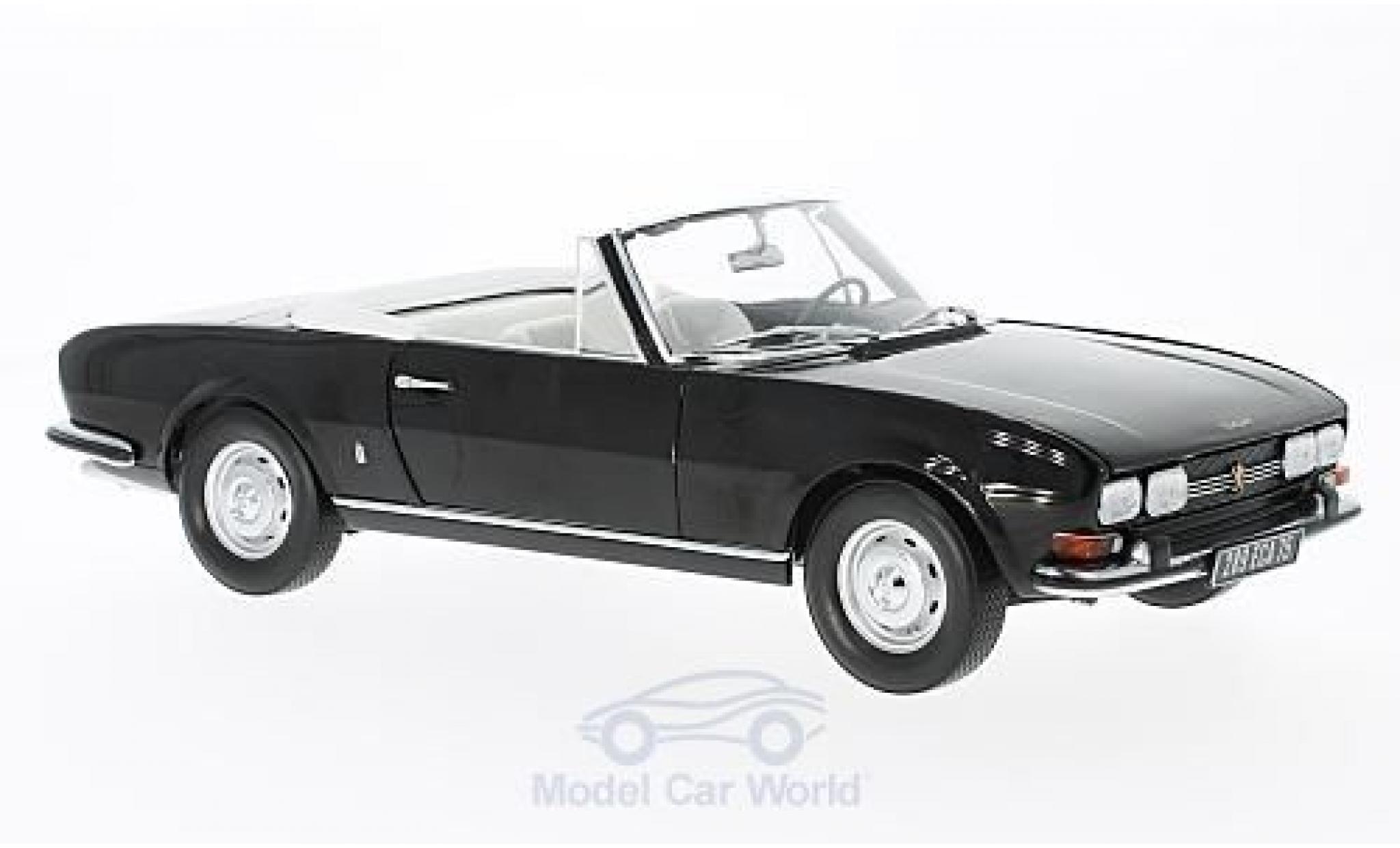 Peugeot 504 Cabriolet 1/18 Norev Convertible black 1971 SoftTop liegt bei diecast model cars